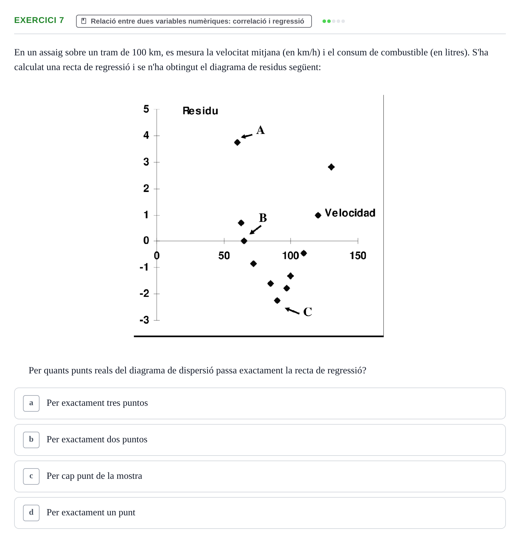 Enunciado: Problema 7 · Anàlisi de Dades UPF Avaluació continuada: Test en classe 3 (Permutacions 1 a 5)