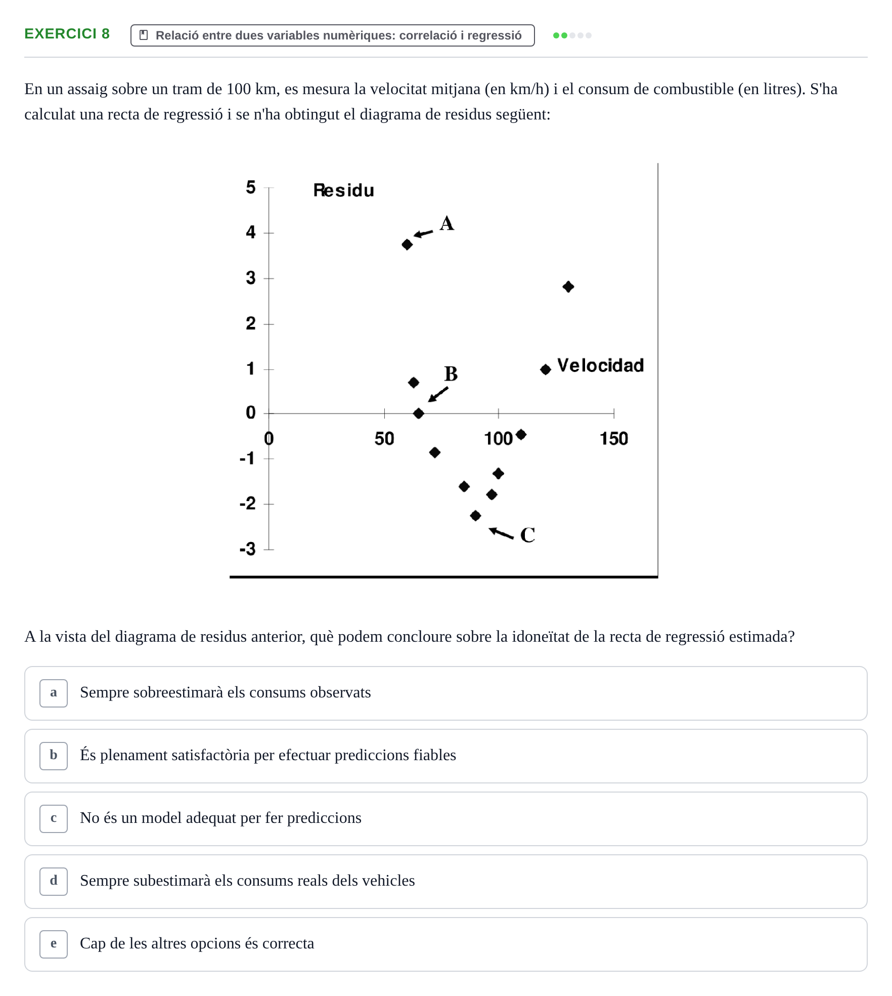 Enunciado: Problema 8 · Anàlisi de Dades UPF Avaluació continuada: Test en classe 3 (Permutacions 1 a 5)