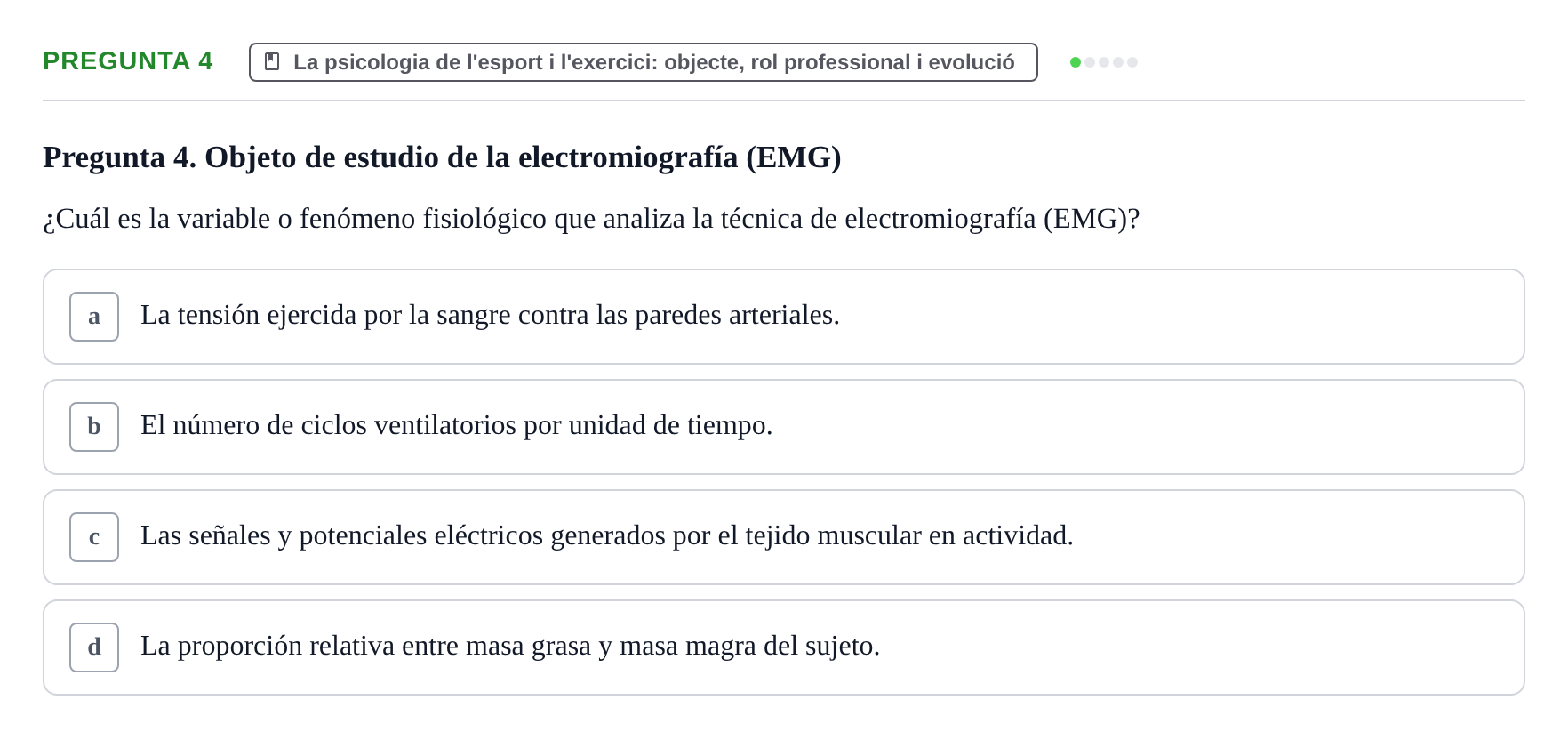 Enunciado: Pregunta 4