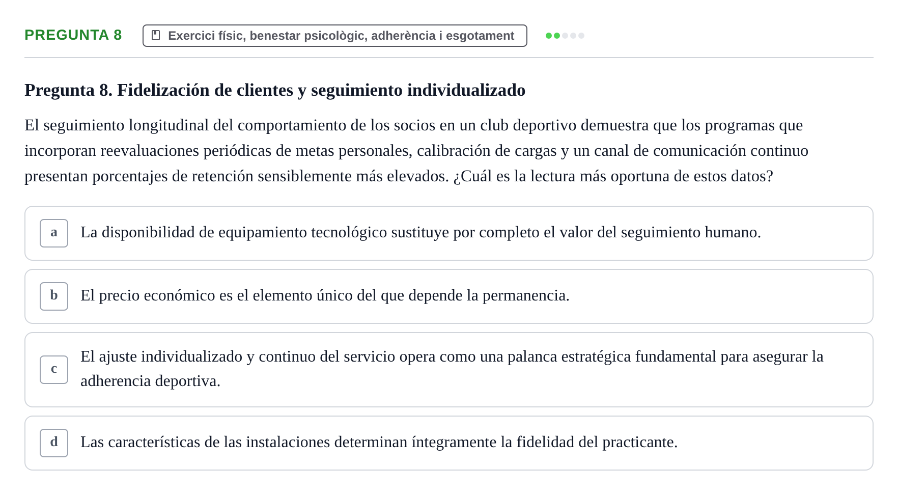 Enunciado: Pregunta 8