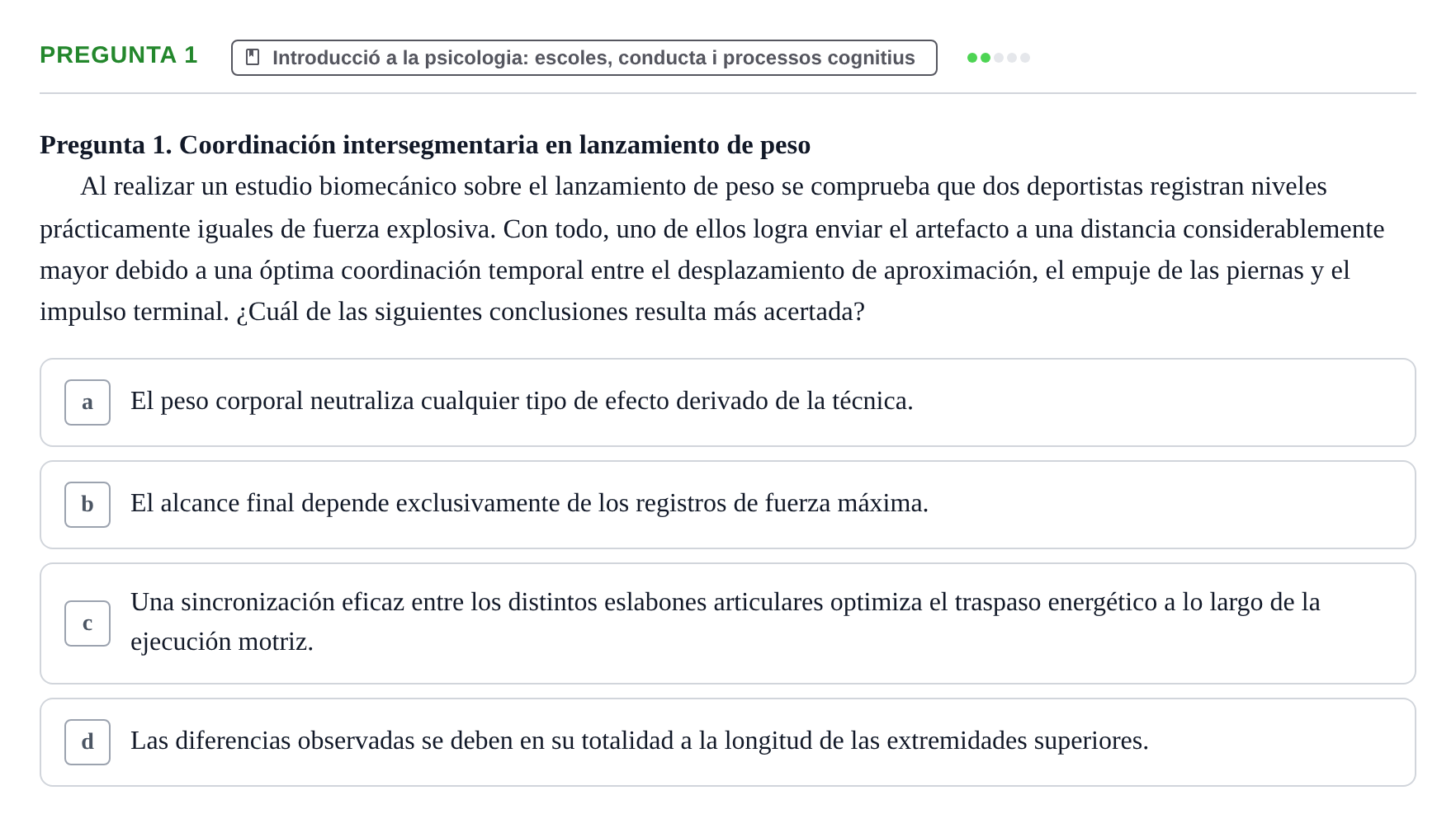Enunciado: Pregunta 1