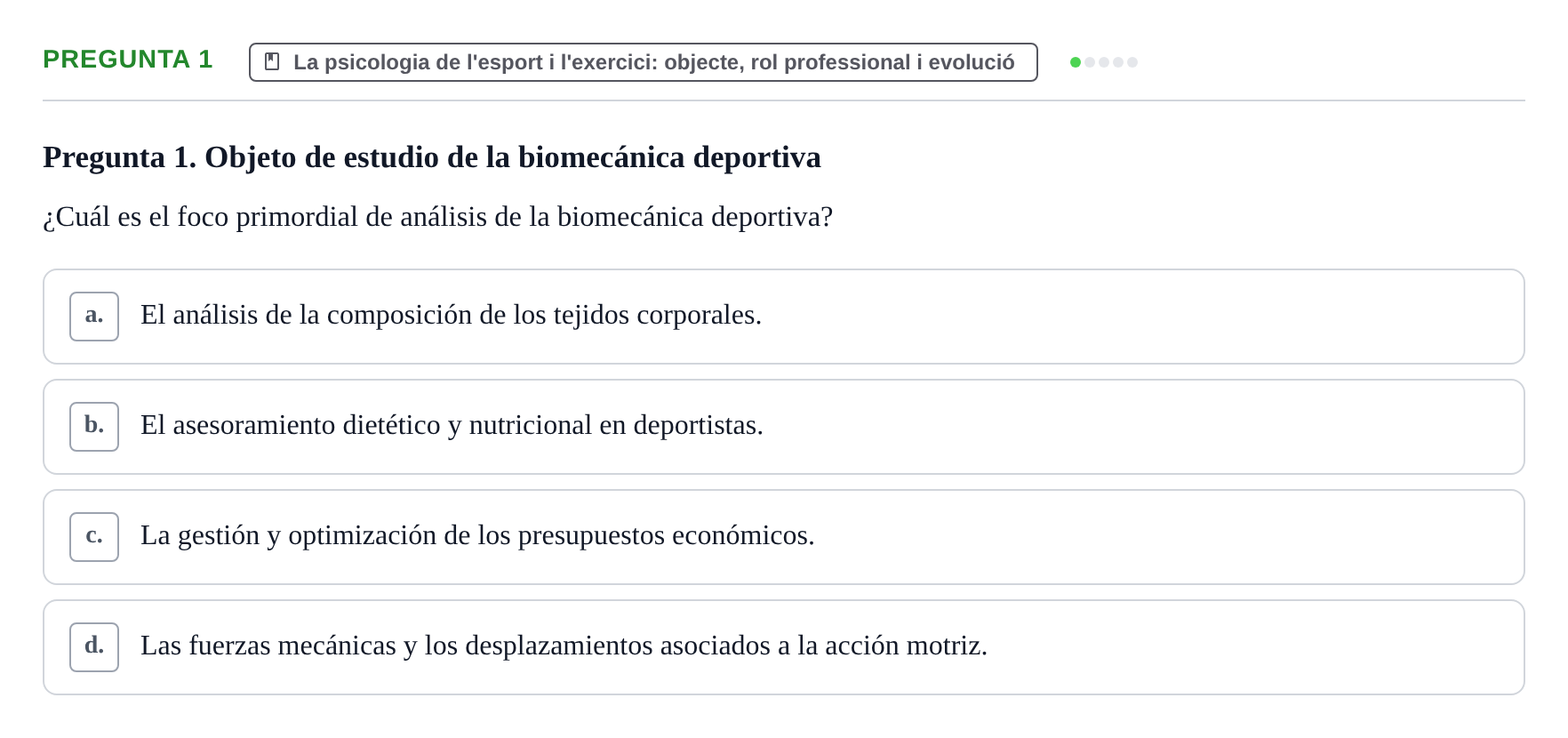 Enunciado: Pregunta 1