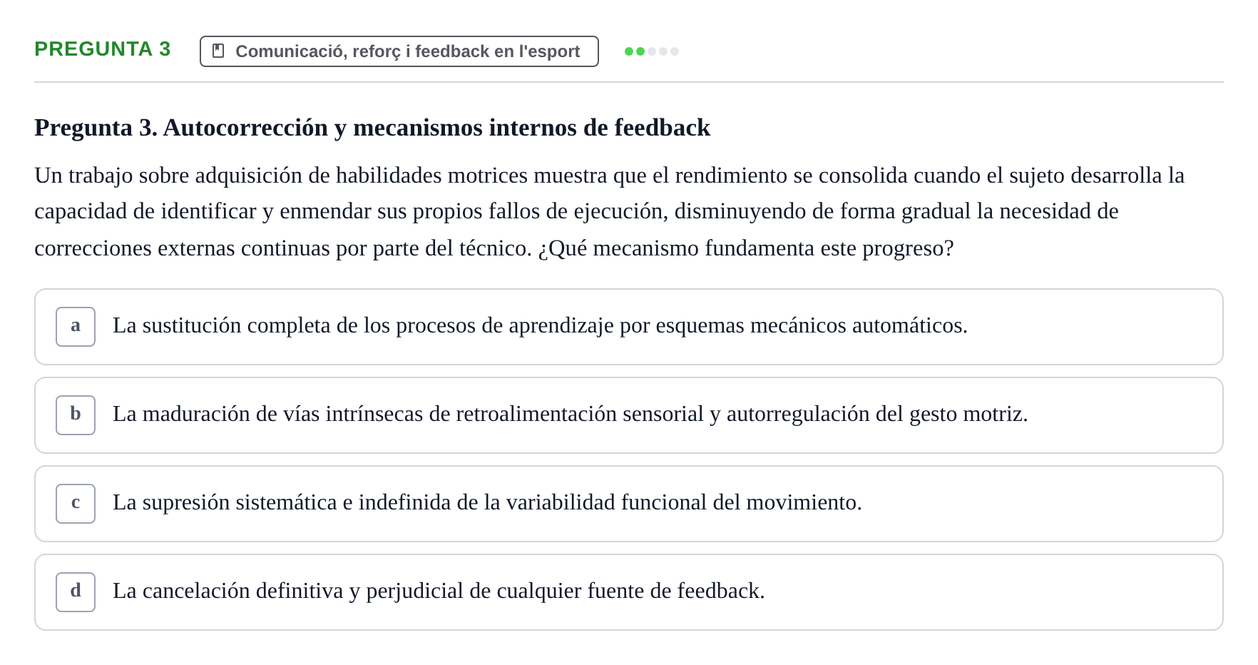 Enunciado: Pregunta 3