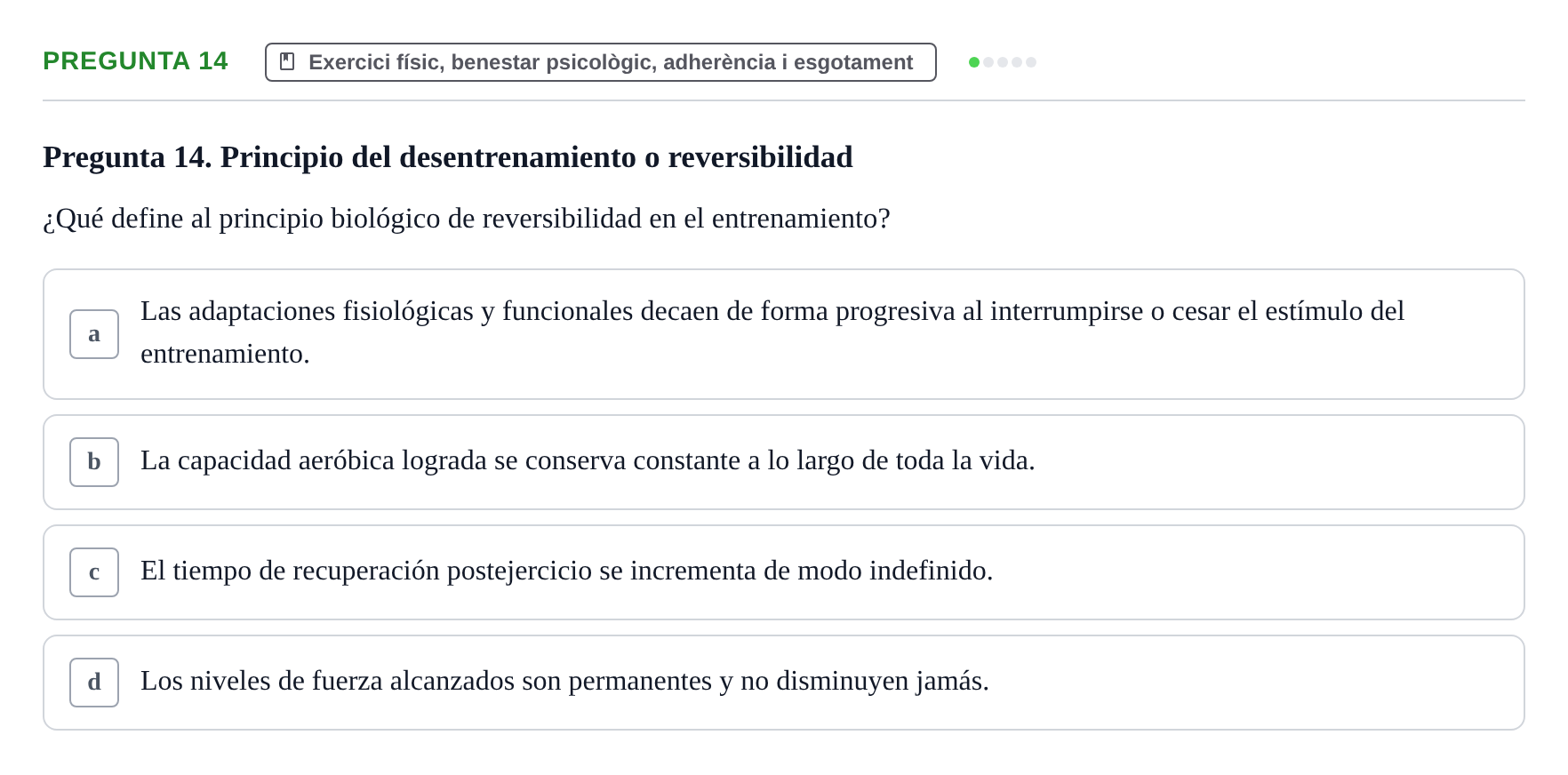 Enunciado: Pregunta 14