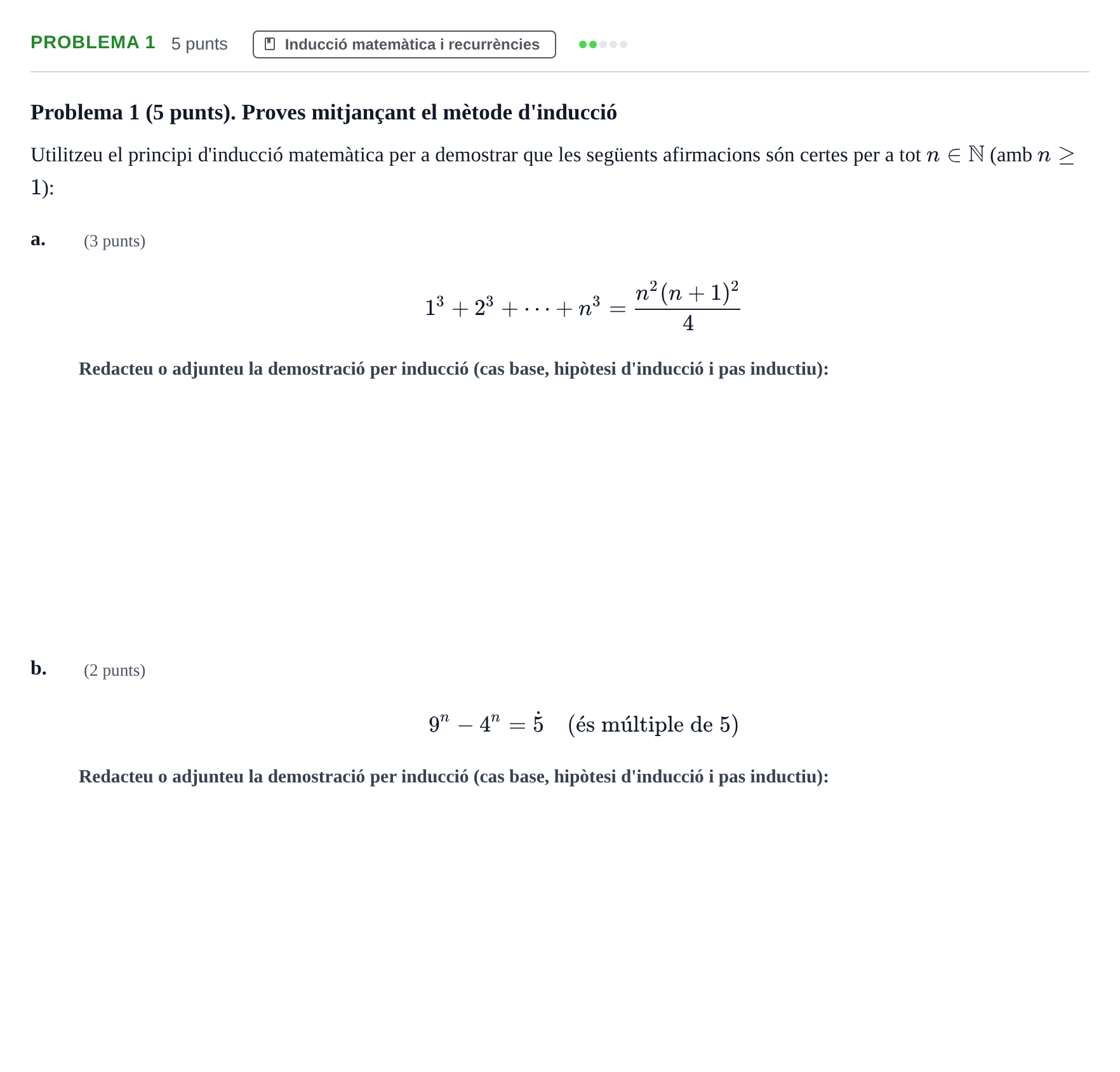 Enunciado: Problema 1 · Álgebra UDL 2022