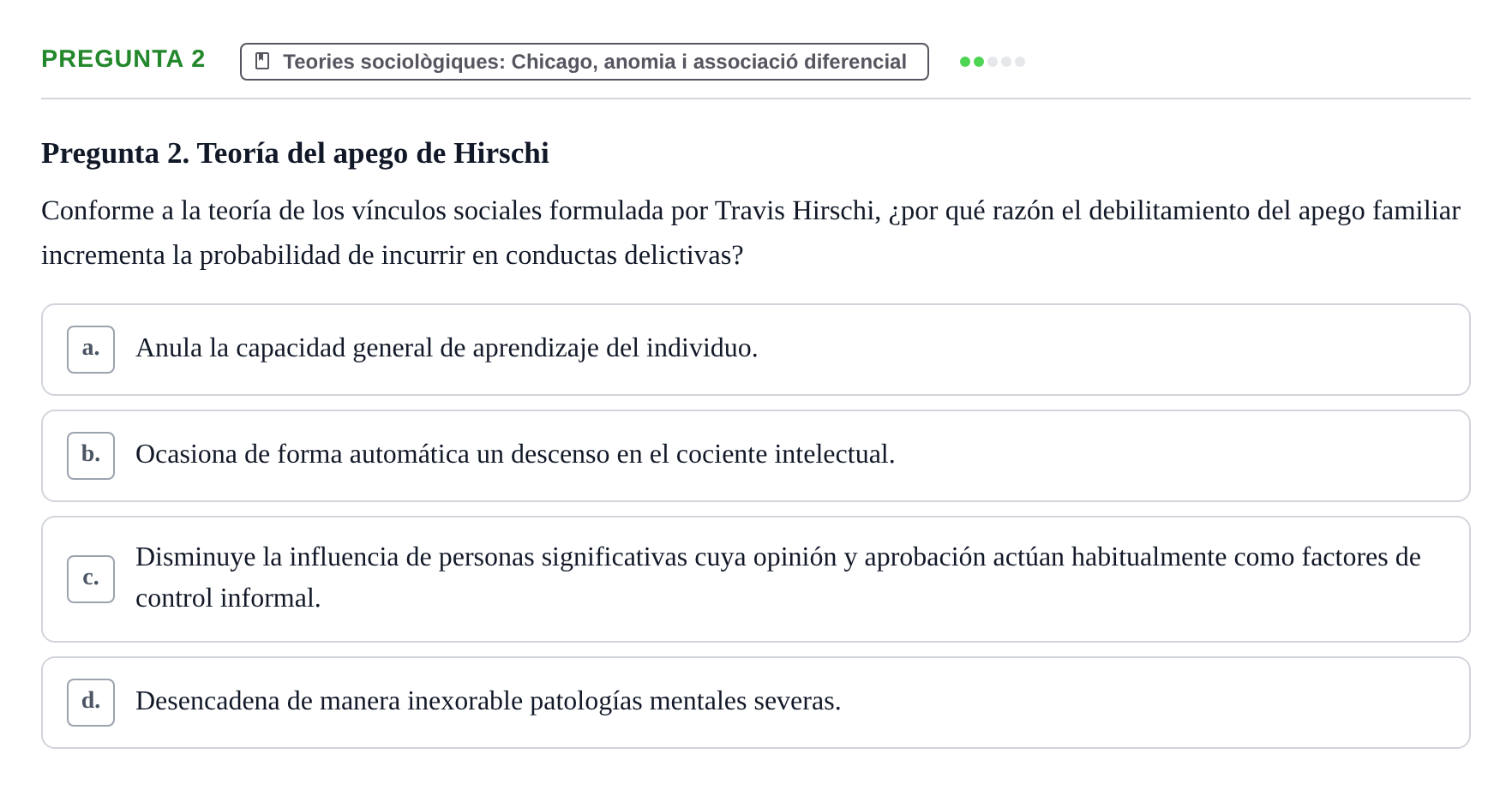 Enunciado: Pregunta 2