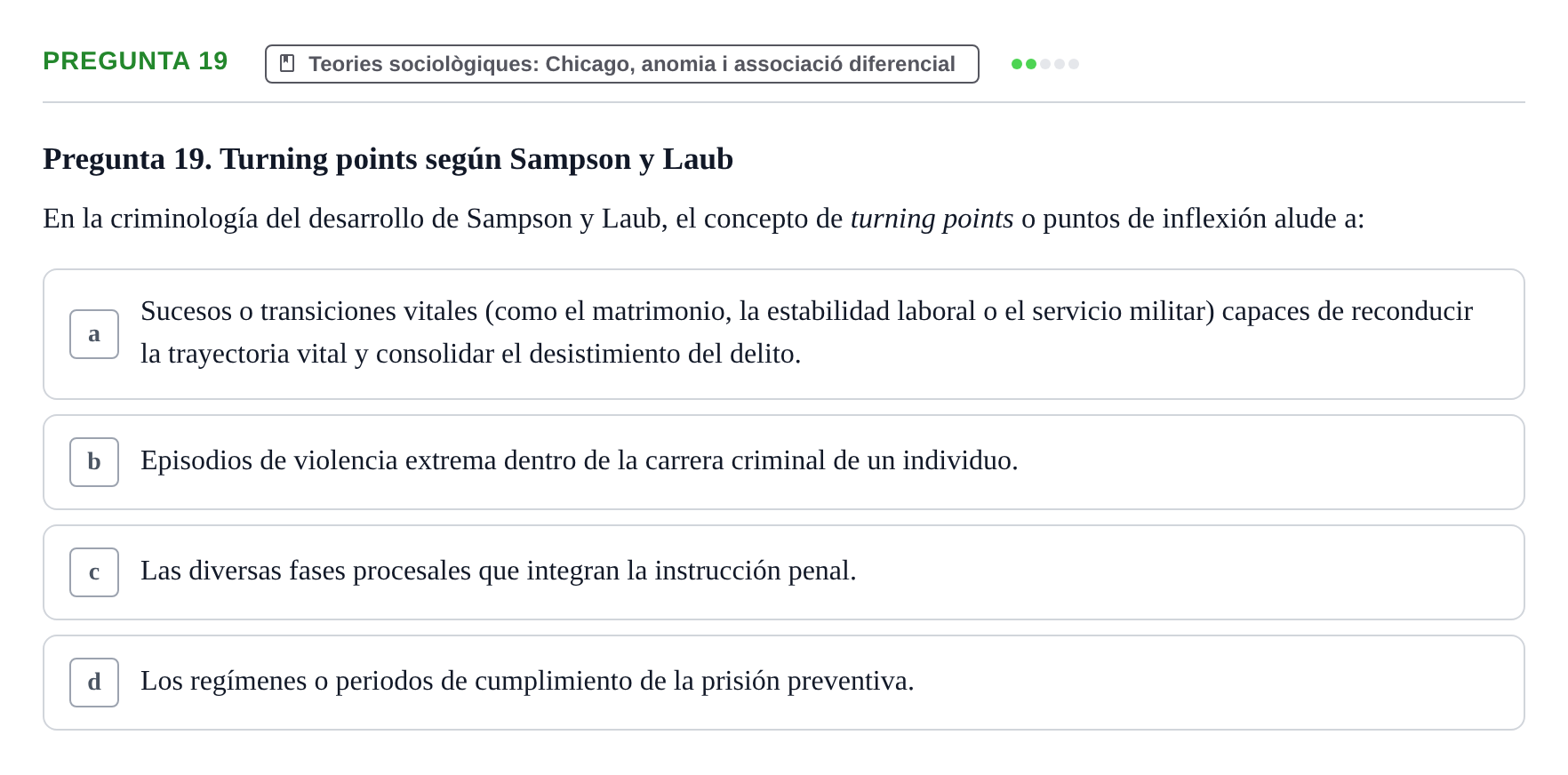 Enunciado: Pregunta 19