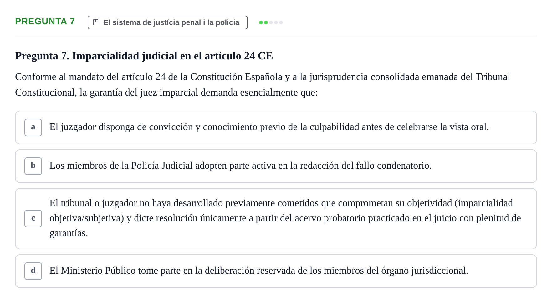 Enunciado: Pregunta 7