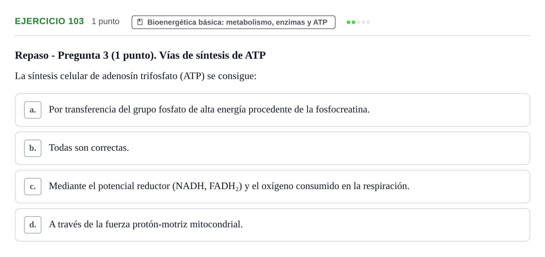 Enunciado: Problema 103 · Fisiología del Ejercicio I UPF Evaluaciones continuas de Fisiología del Ejercicio I (Bloques 1 y 2)