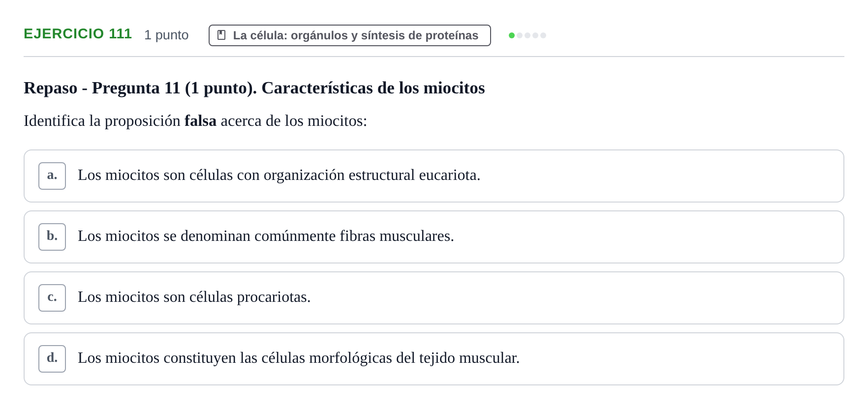 Enunciado: Problema 111 · Fisiología del Ejercicio I UPF Evaluaciones continuas de Fisiología del Ejercicio I (Bloques 1 y 2)