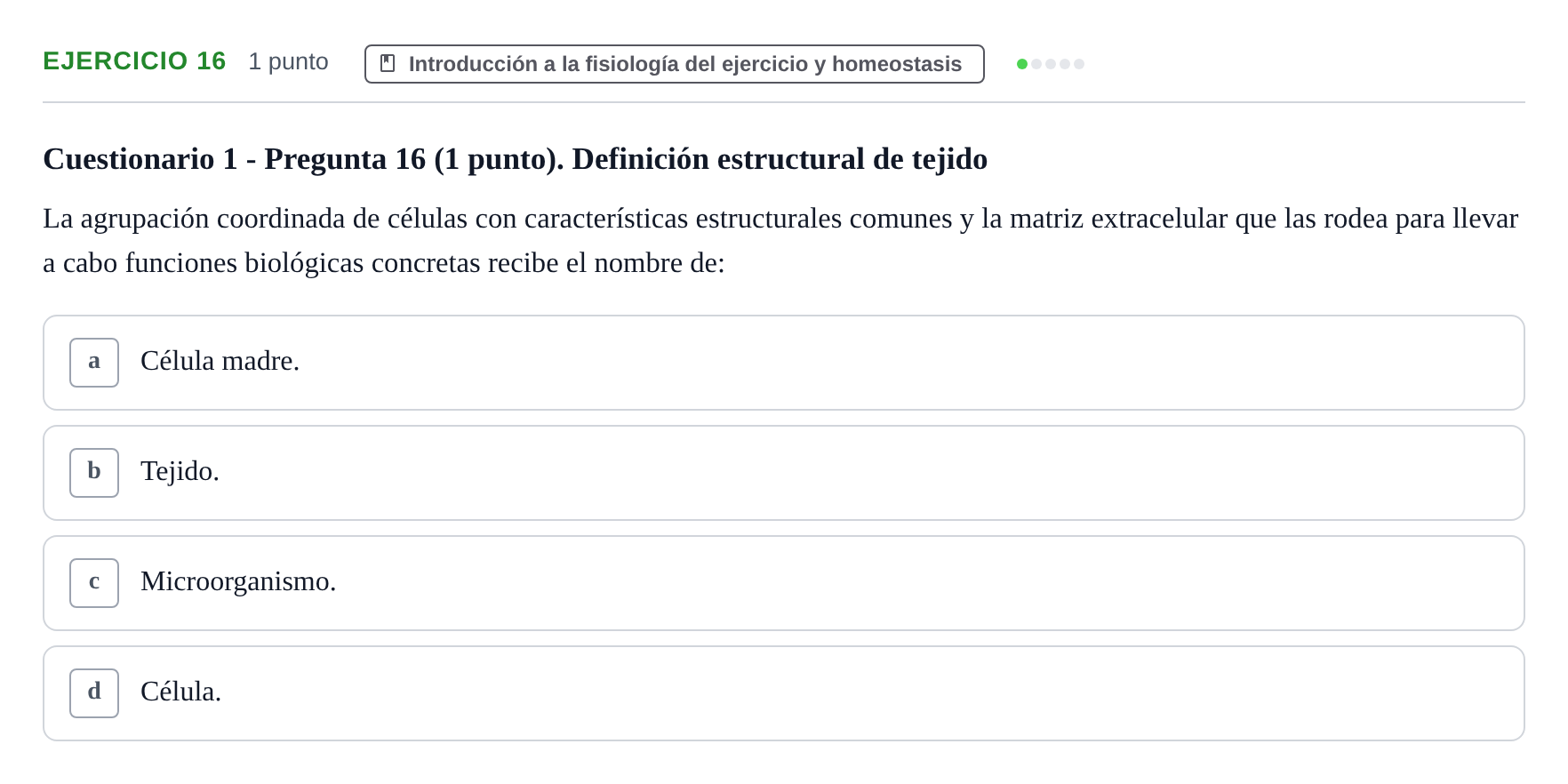 Enunciado: Problema 16 · Fisiología del Ejercicio I UPF Evaluaciones continuas de Fisiología del Ejercicio I (Bloques 1 y 2)