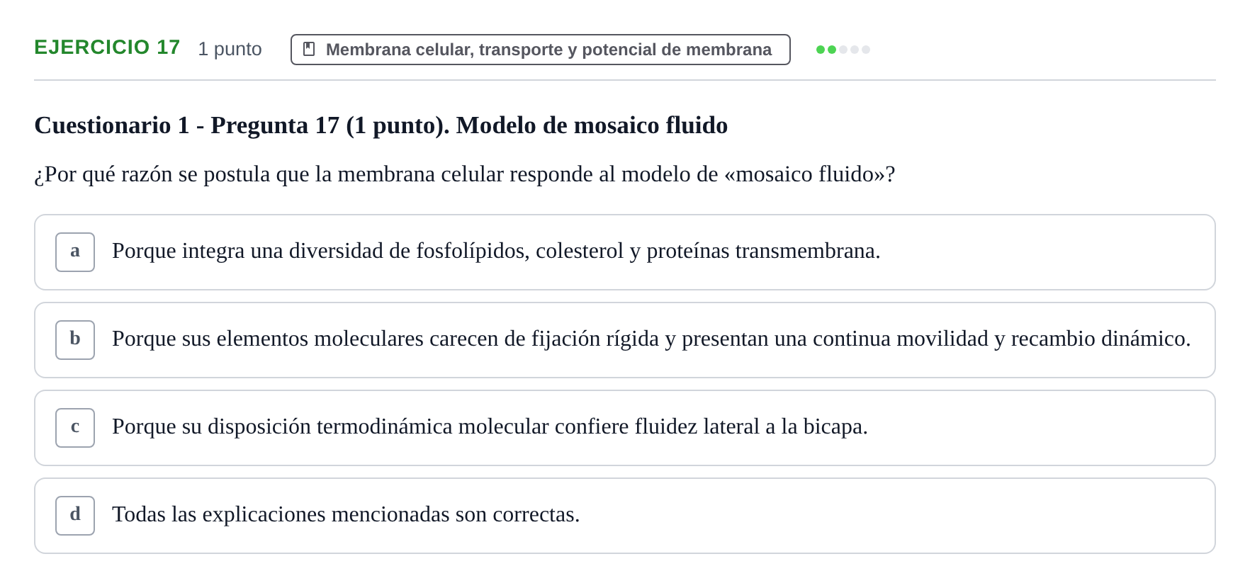 Enunciado: Problema 17 · Fisiología del Ejercicio I UPF Evaluaciones continuas de Fisiología del Ejercicio I (Bloques 1 y 2)