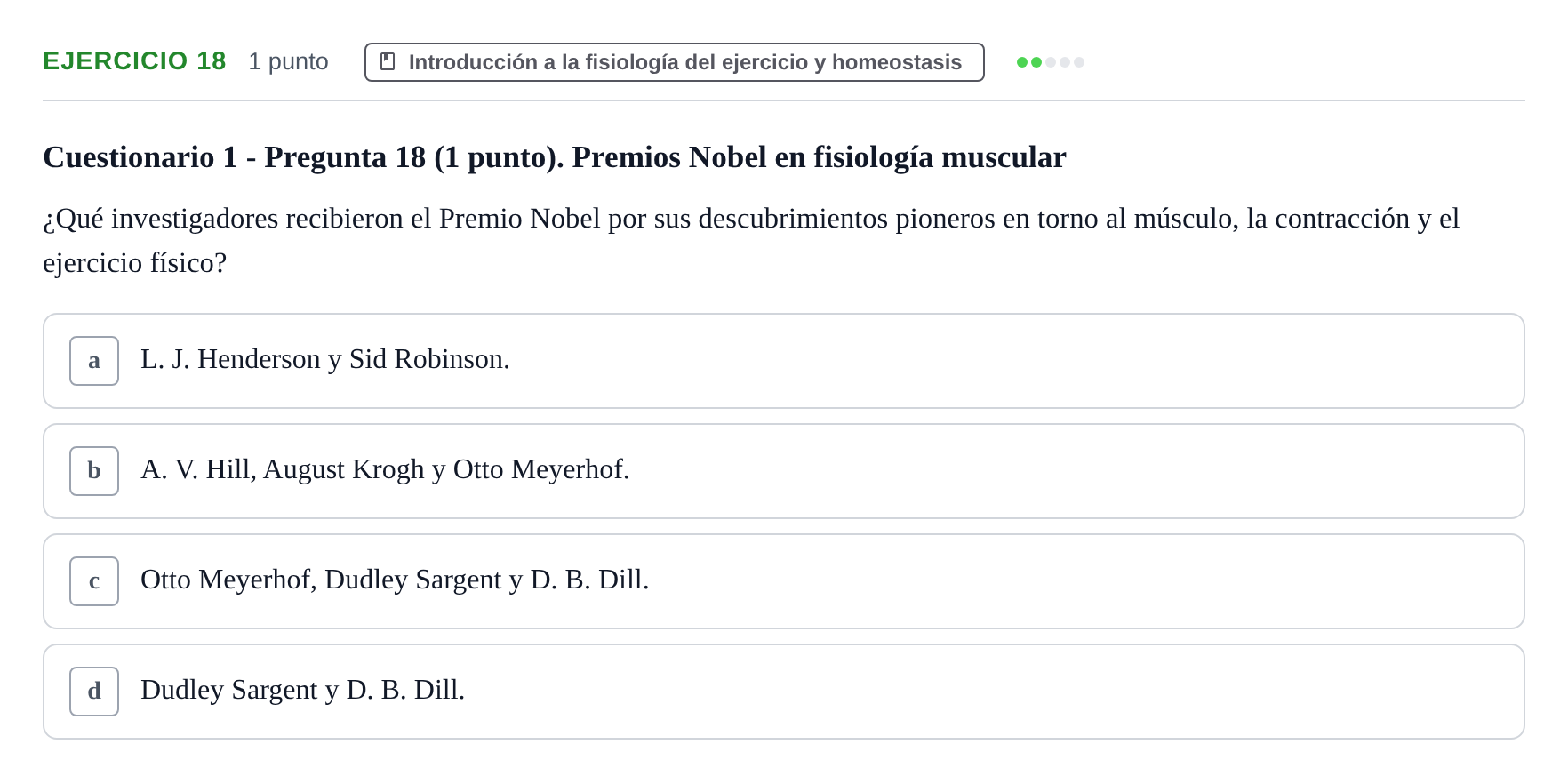 Enunciado: Problema 18 · Fisiología del Ejercicio I UPF Evaluaciones continuas de Fisiología del Ejercicio I (Bloques 1 y 2)