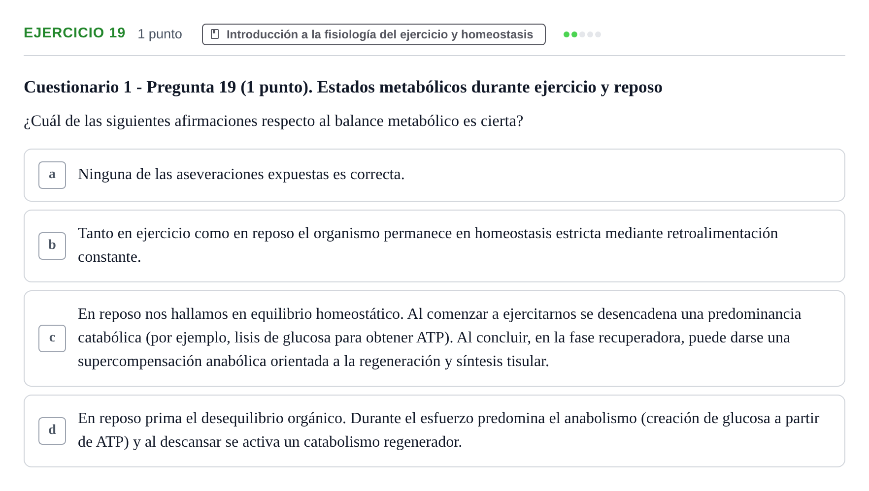 Enunciado: Problema 19 · Fisiología del Ejercicio I UPF Evaluaciones continuas de Fisiología del Ejercicio I (Bloques 1 y 2)