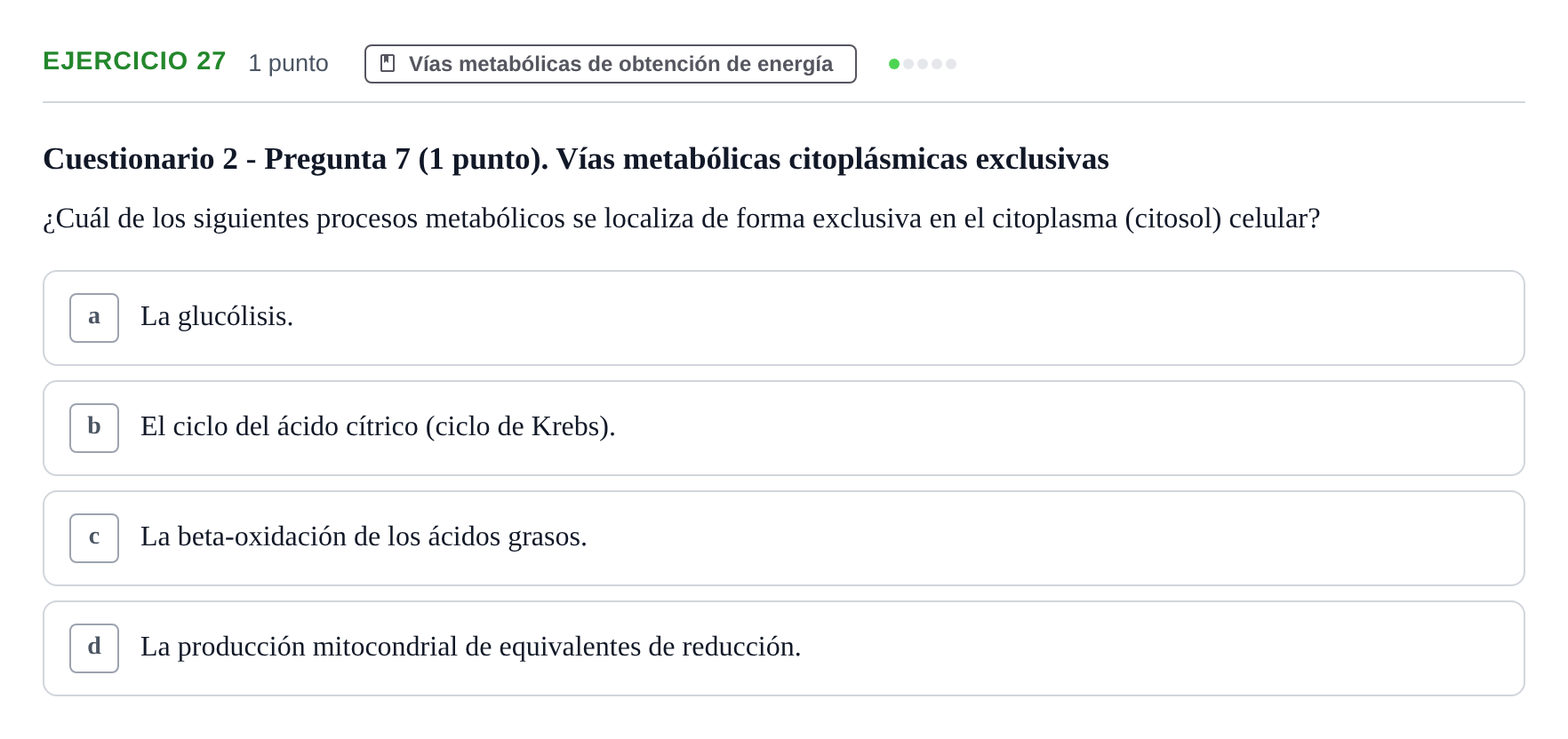 Enunciado: Problema 27 · Fisiología del Ejercicio I UPF Evaluaciones continuas de Fisiología del Ejercicio I (Bloques 1 y 2)