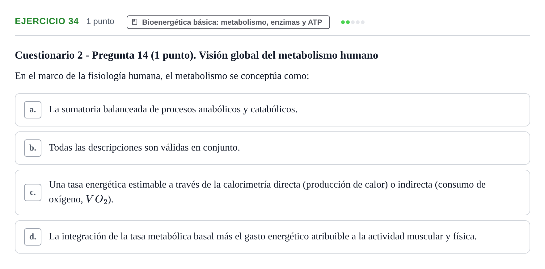 Enunciado: Problema 34 · Fisiología del Ejercicio I UPF Evaluaciones continuas de Fisiología del Ejercicio I (Bloques 1 y 2)