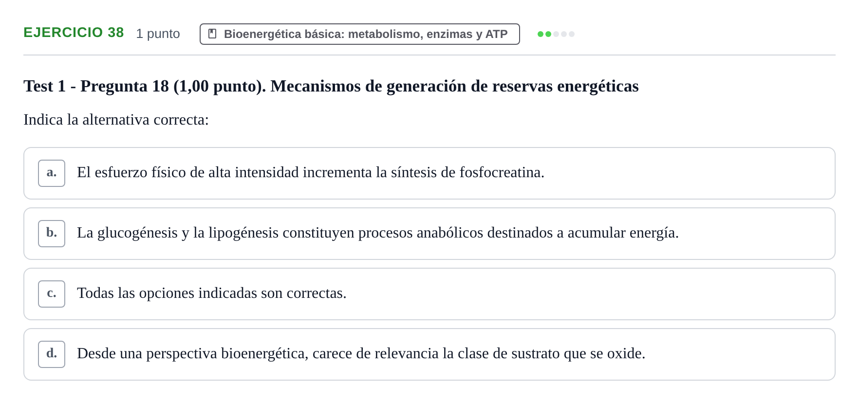 Enunciado: Problema 38 · Fisiología del Ejercicio I UPF Evaluaciones continuas de Fisiología del Ejercicio I (Bloques 1 y 2)