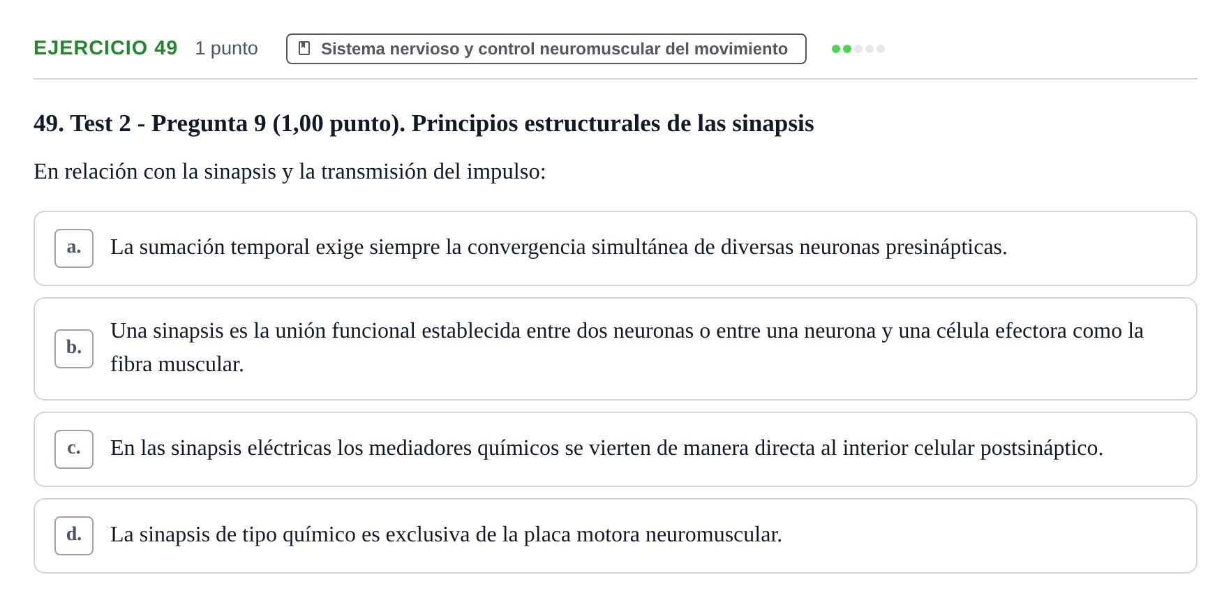 Enunciado: Problema 49 · Fisiología del Ejercicio I UPF Evaluaciones continuas de Fisiología del Ejercicio I (Bloques 1 y 2)