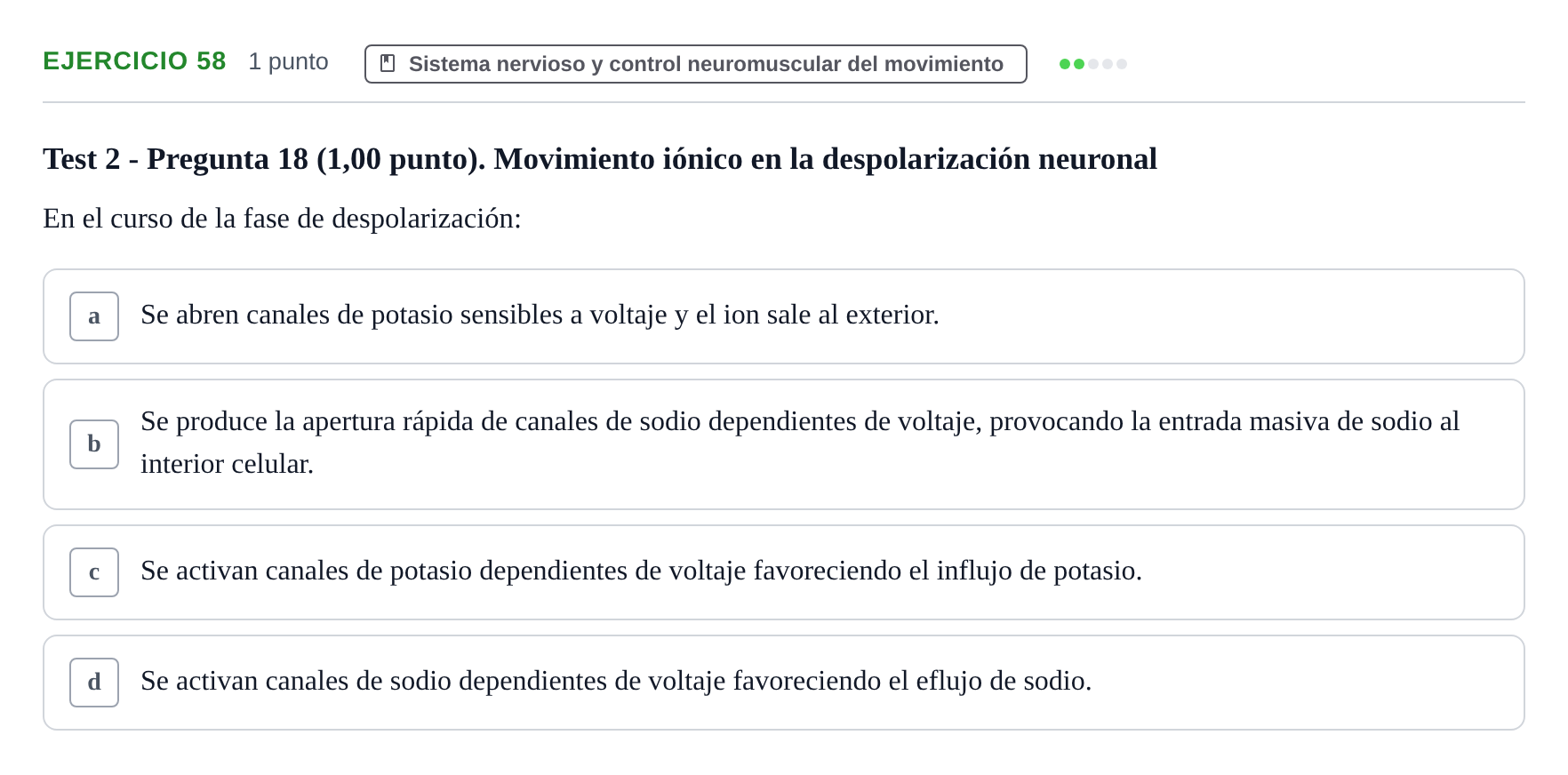 Enunciado: Problema 58 · Fisiología del Ejercicio I UPF Evaluaciones continuas de Fisiología del Ejercicio I (Bloques 1 y 2)