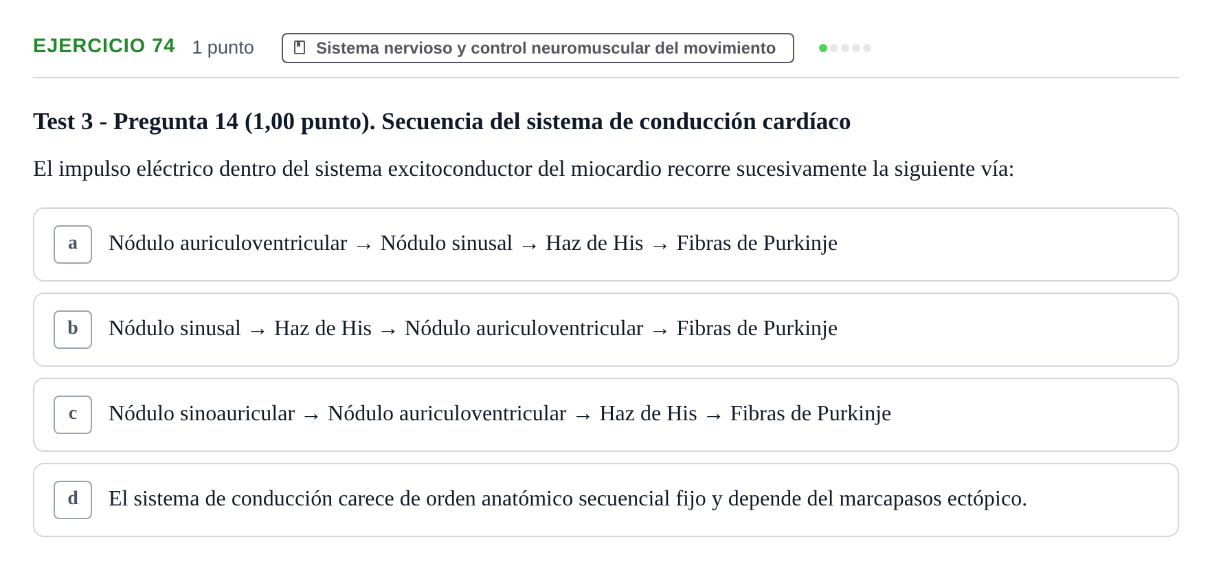 Enunciado: Problema 74 · Fisiología del Ejercicio I UPF Evaluaciones continuas de Fisiología del Ejercicio I (Bloques 1 y 2)
