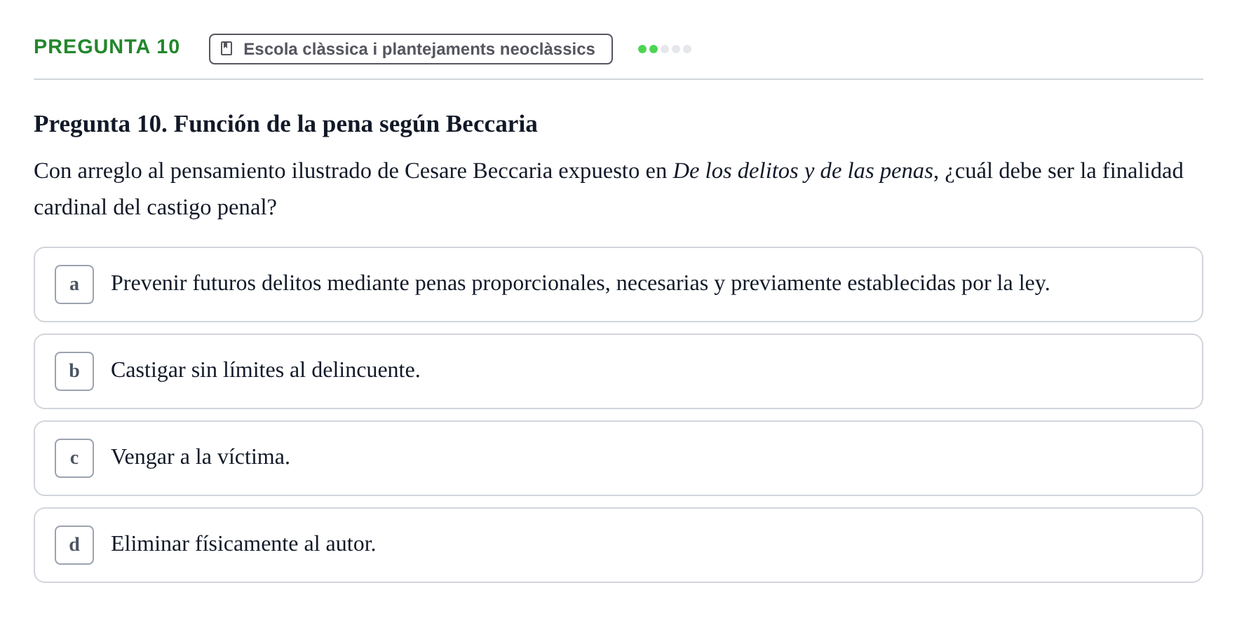 Enunciado: Pregunta 10