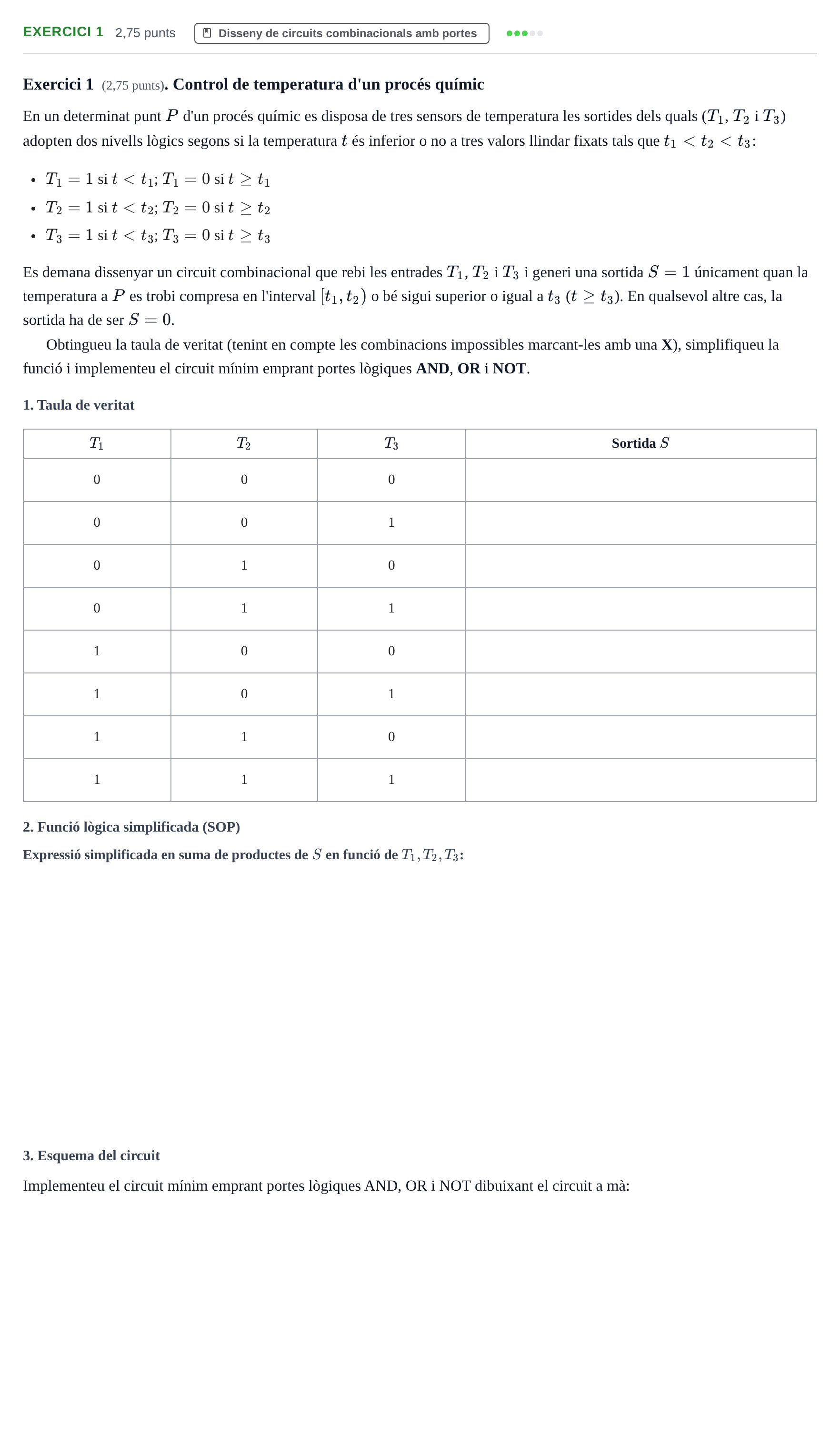 Enunciado: Exercici 1 · Estructura de Computadors I UDL 2017