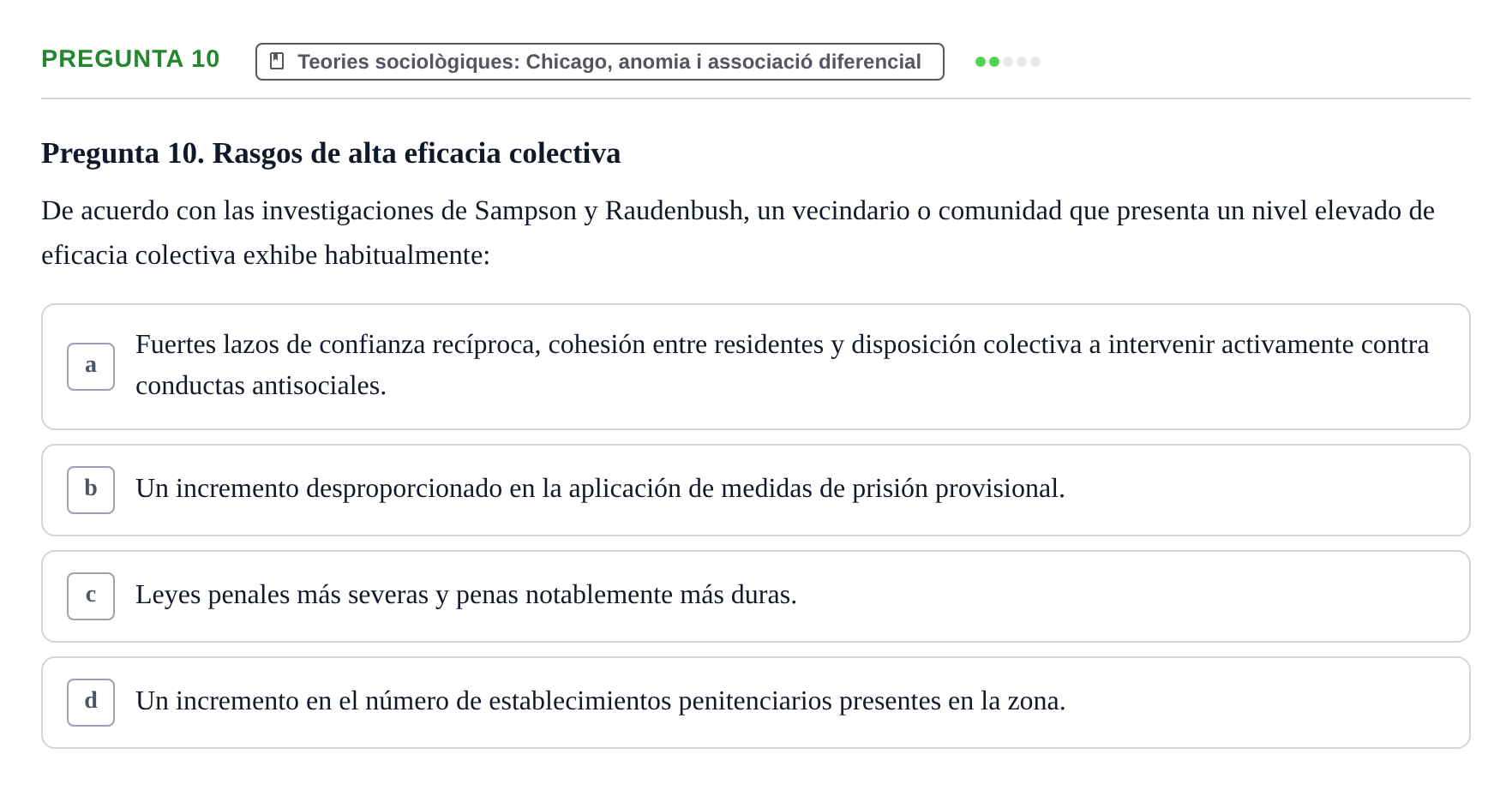 Enunciado: Pregunta 10