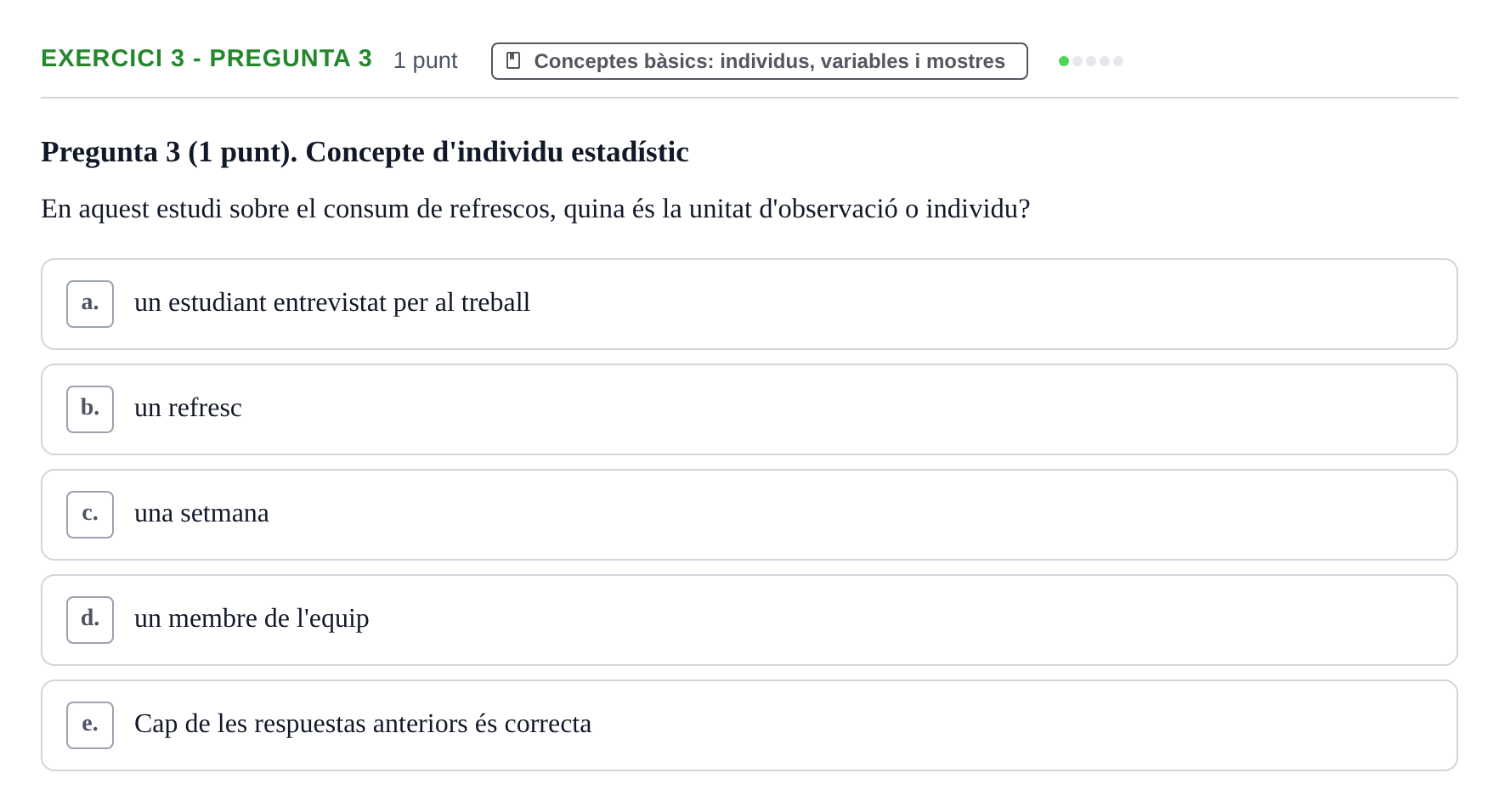 Enunciado: Ejercicio 3 - Pregunta 3 · Anàlisi de Dades UPF 2014