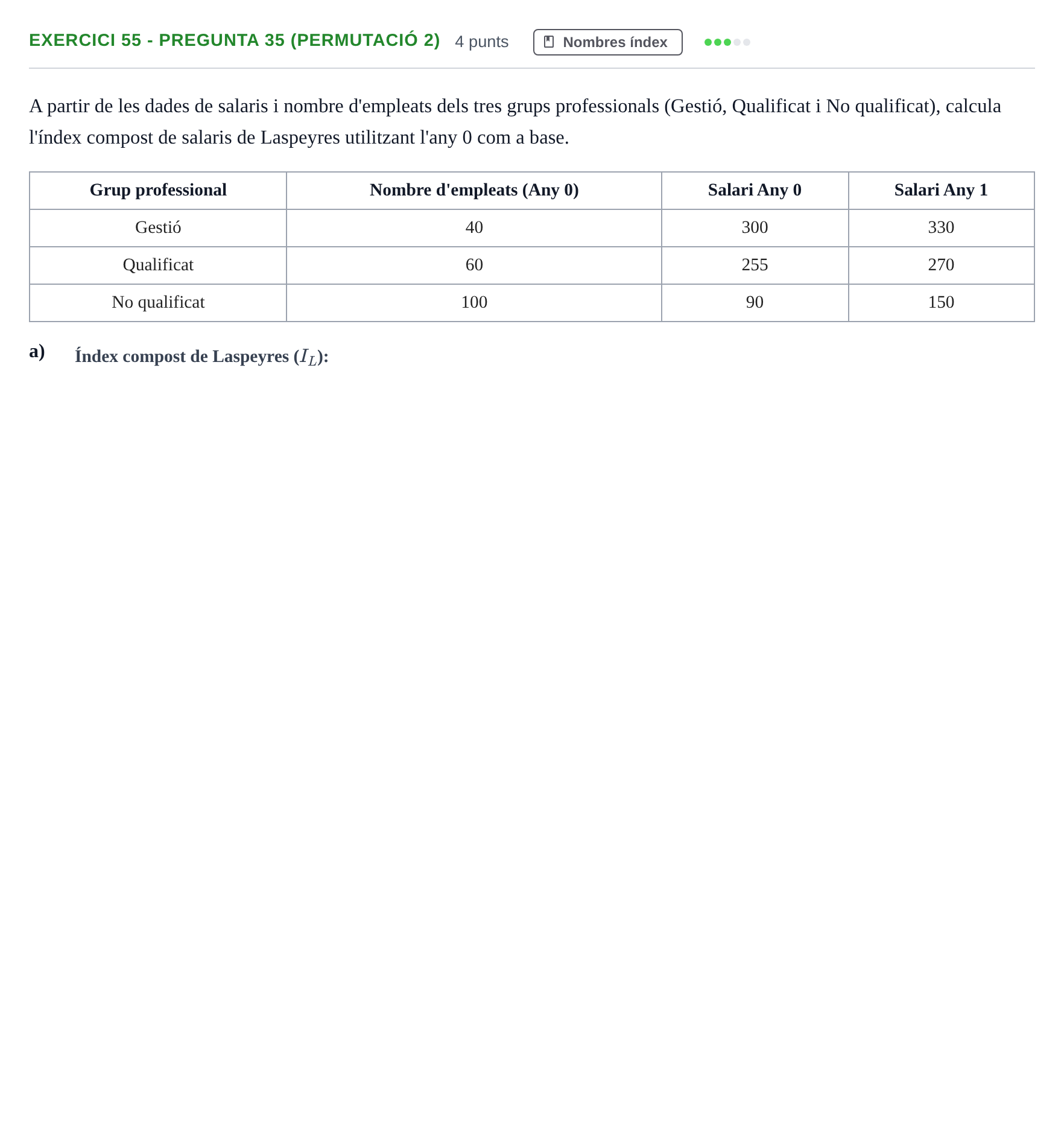 Enunciado: Ejercicio 55 - Pregunta 35 (Permutació 2) · Anàlisi de Dades UPF 2014