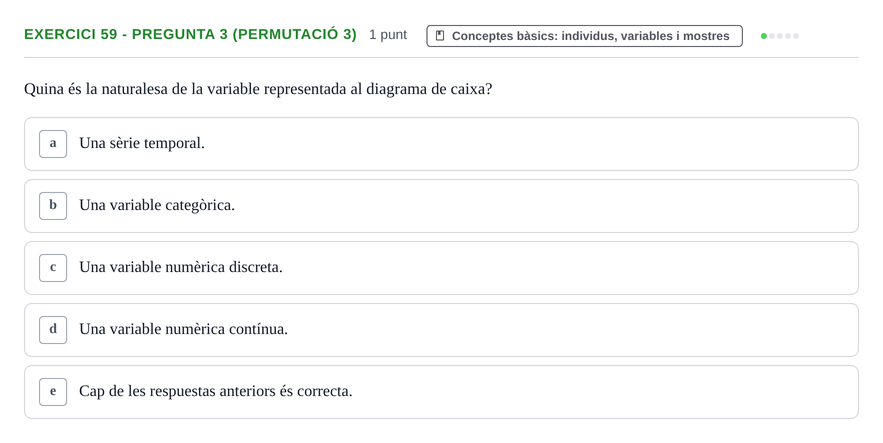 Enunciado: Ejercicio 59 - Pregunta 3 (Permutació 3) · Anàlisi de Dades UPF 2014
