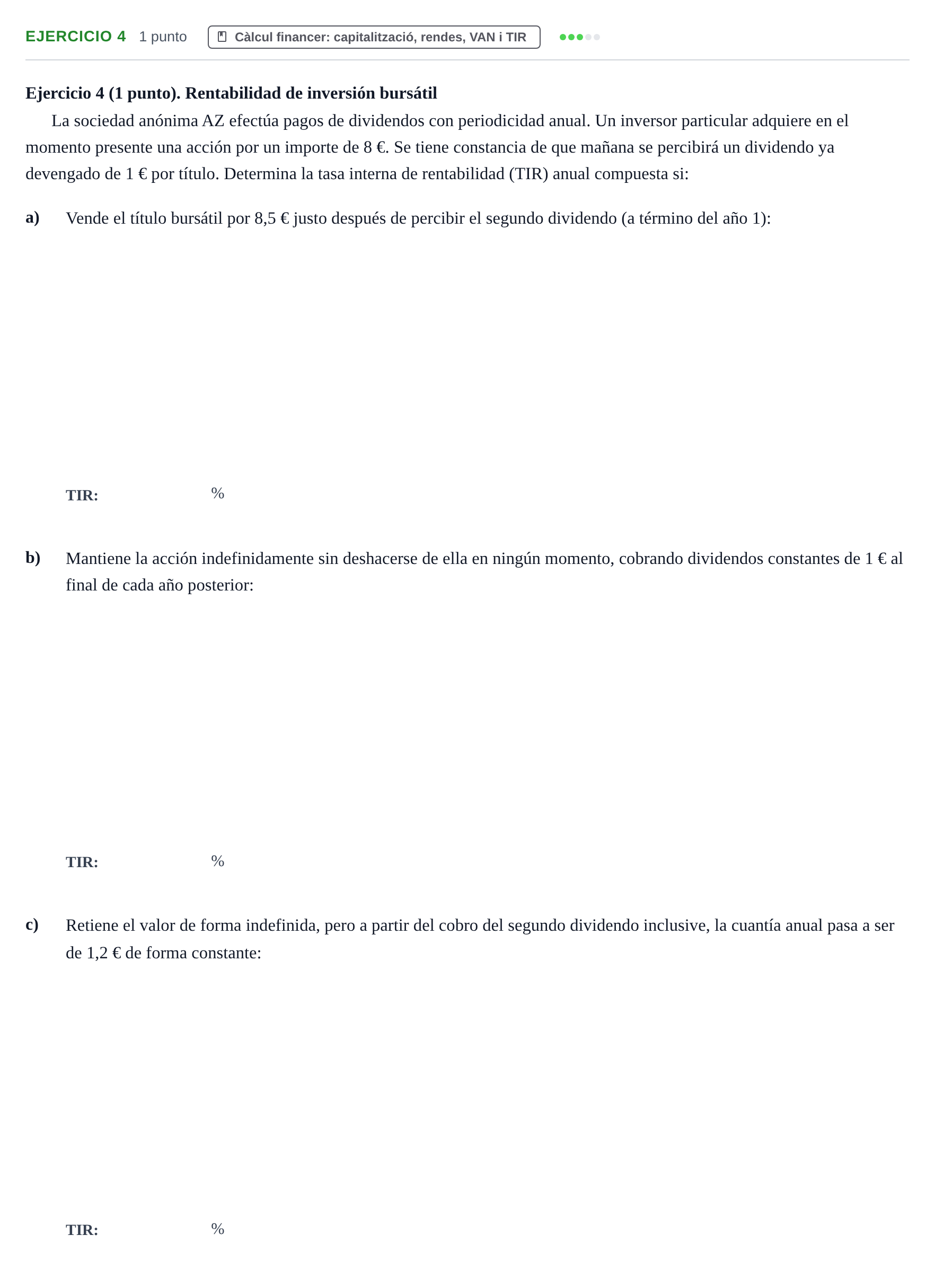 Enunciado: Ejercicio 4 · Organització i Gestió d'Empreses UAB 2018