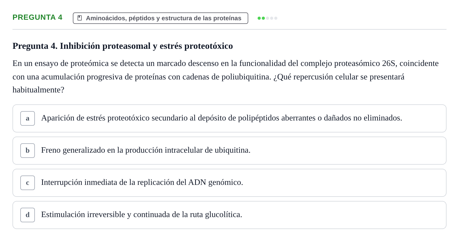 Enunciado: Pregunta 4