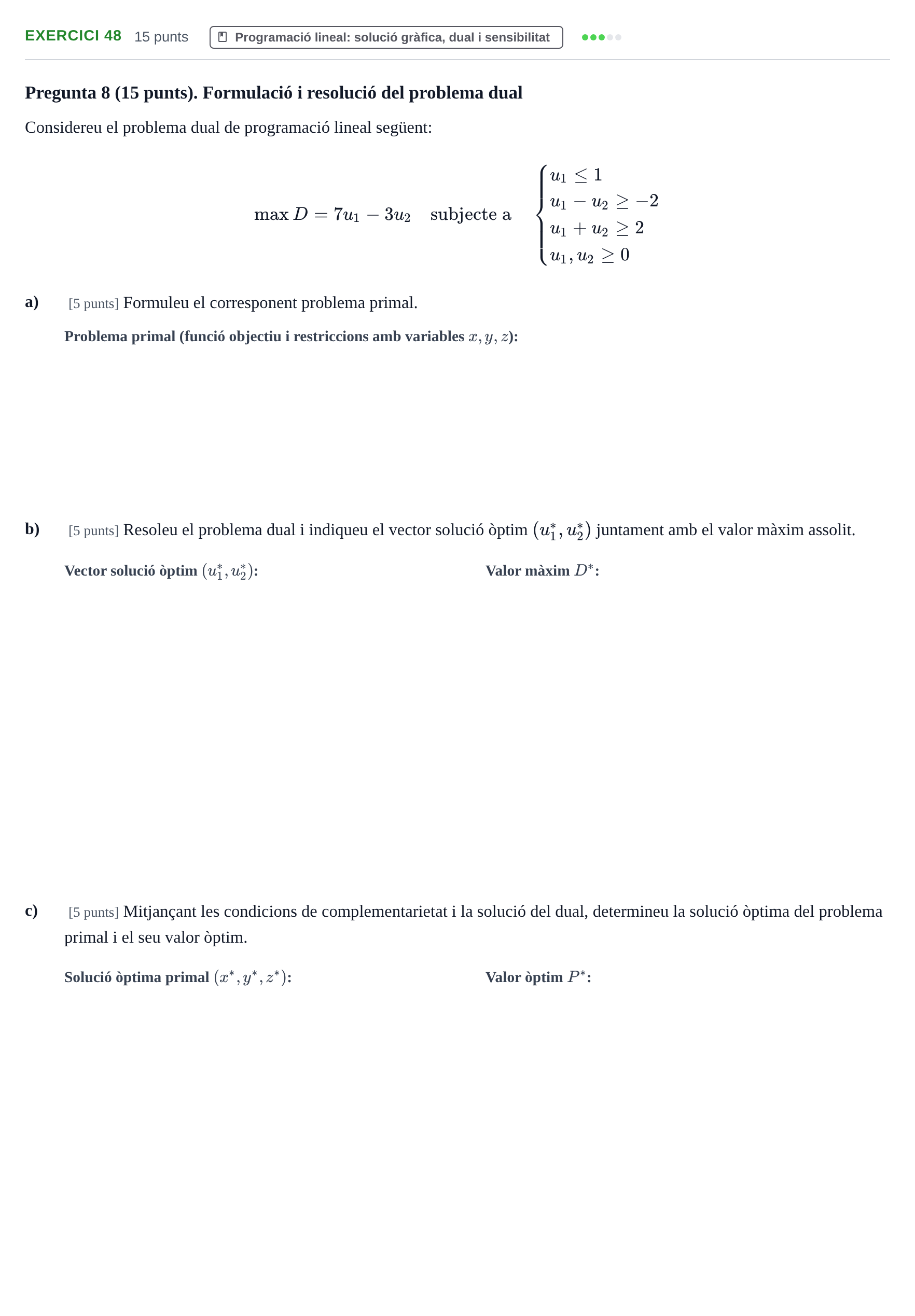 Enunciado: Problema 48 · Matemàtiques Ii UPF 2012