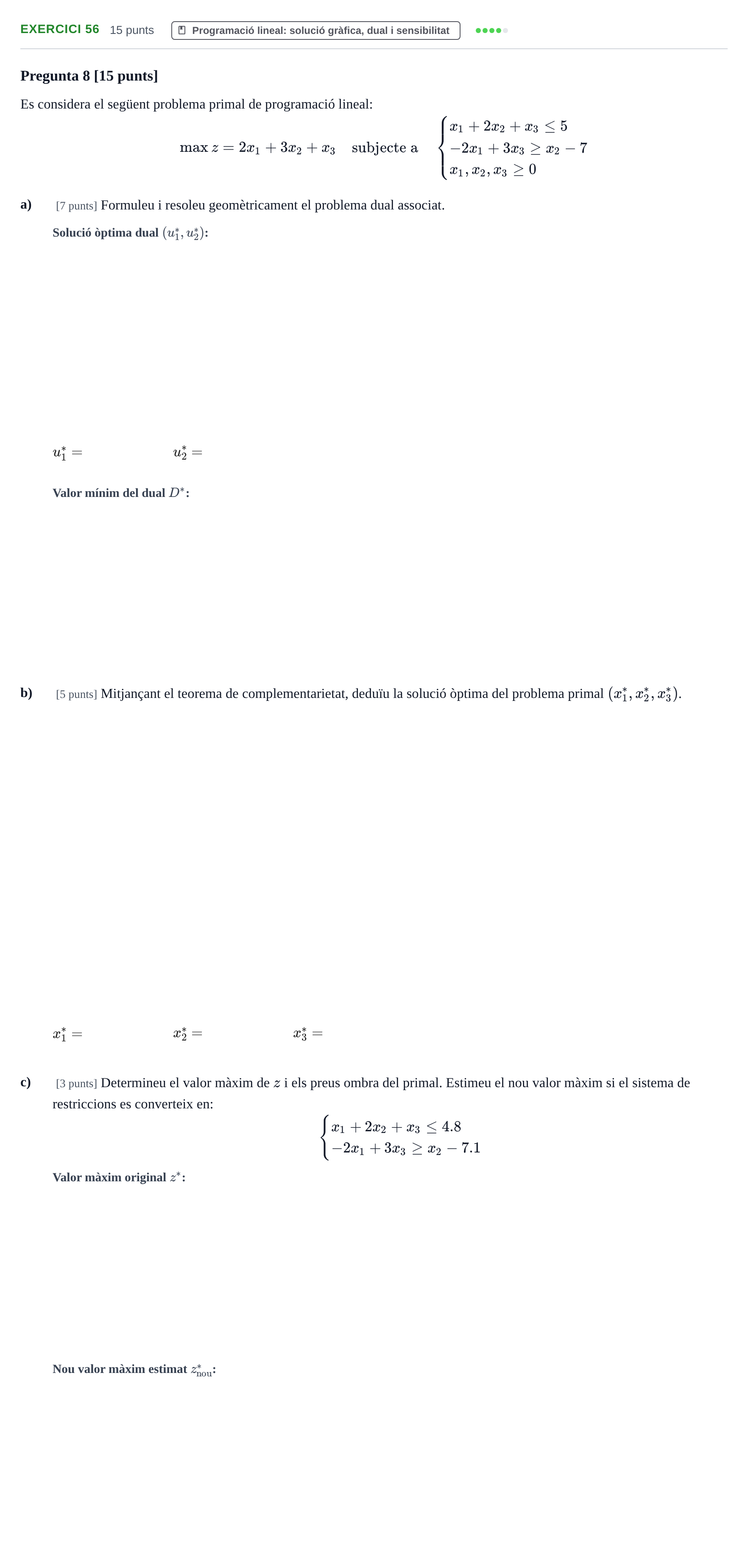 Enunciado: Problema 56 · Matemàtiques Ii UPF 2012