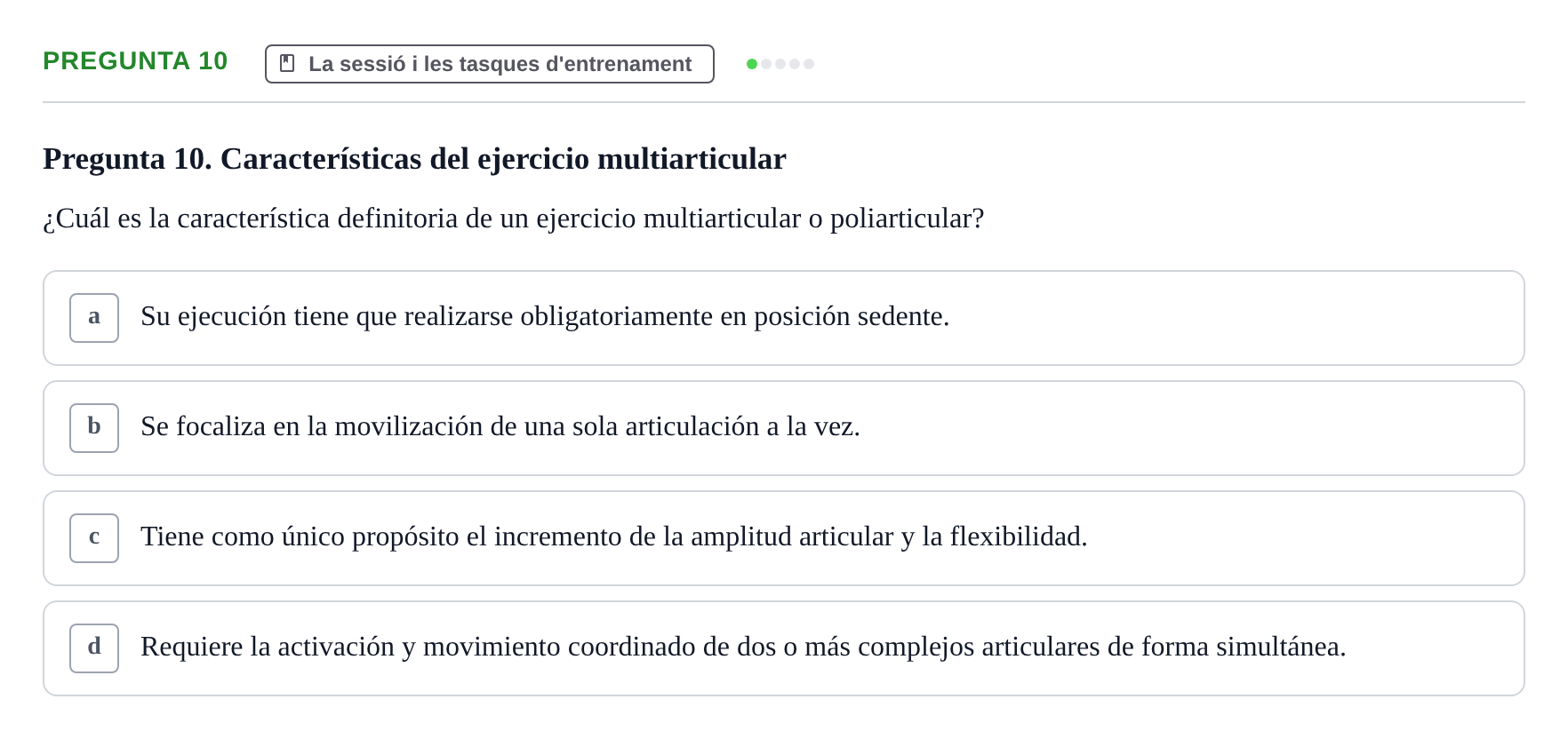 Enunciado: Pregunta 10