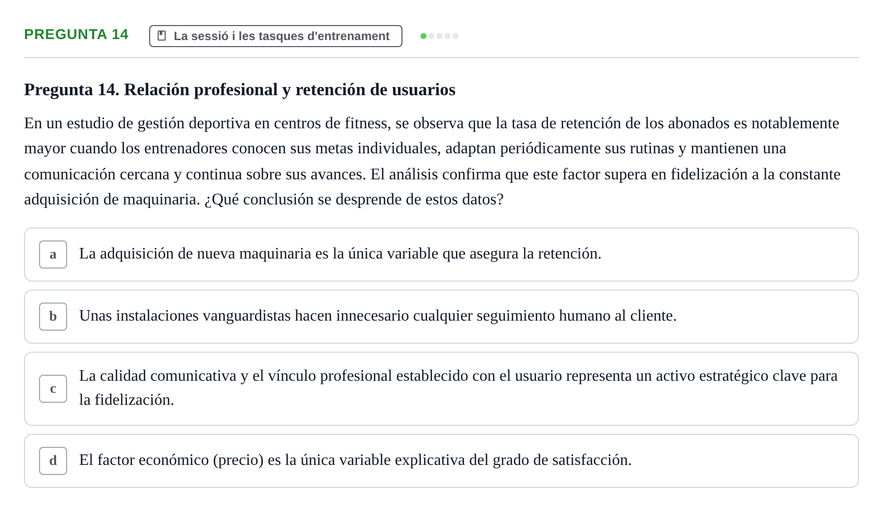 Enunciado: Pregunta 14