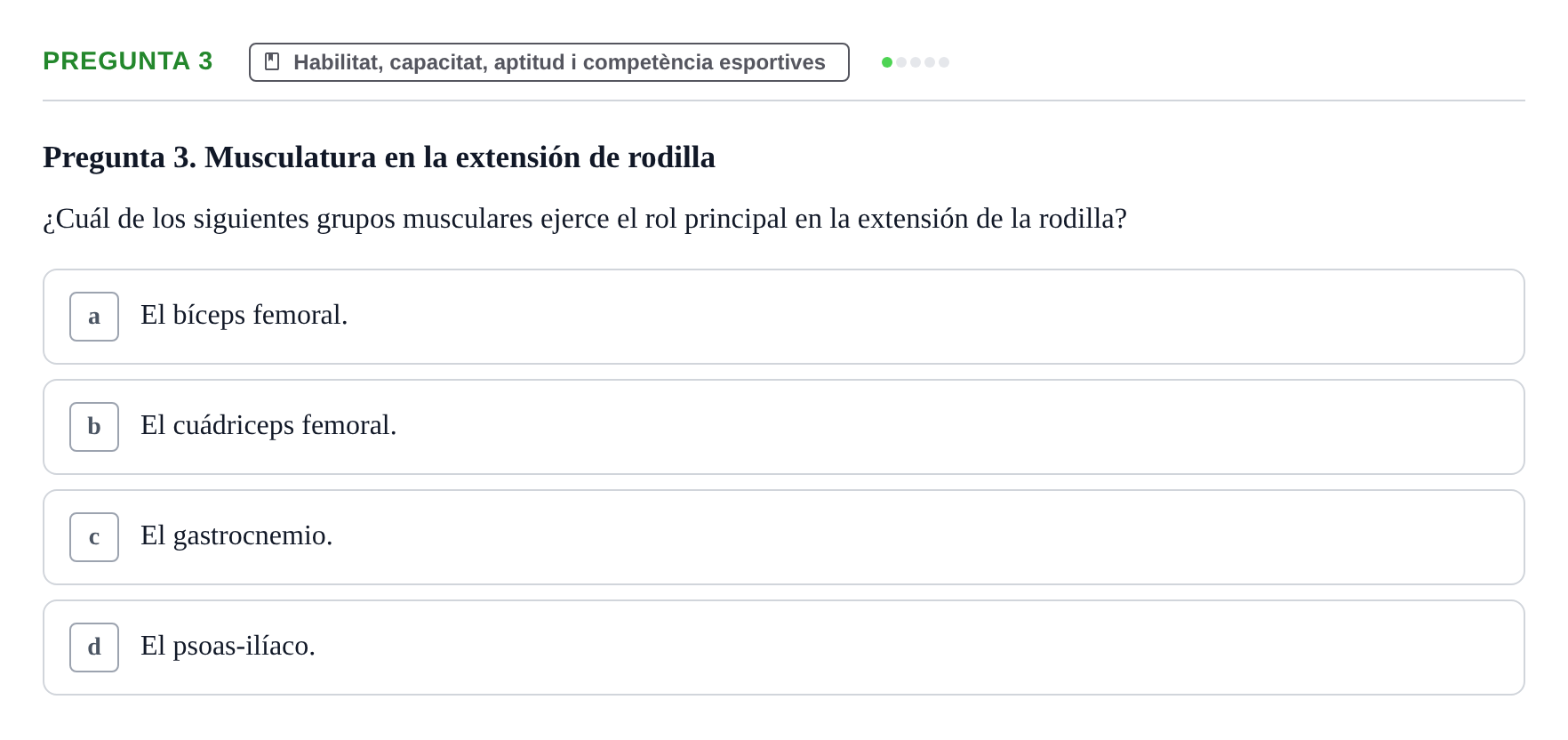 Enunciado: Pregunta 3