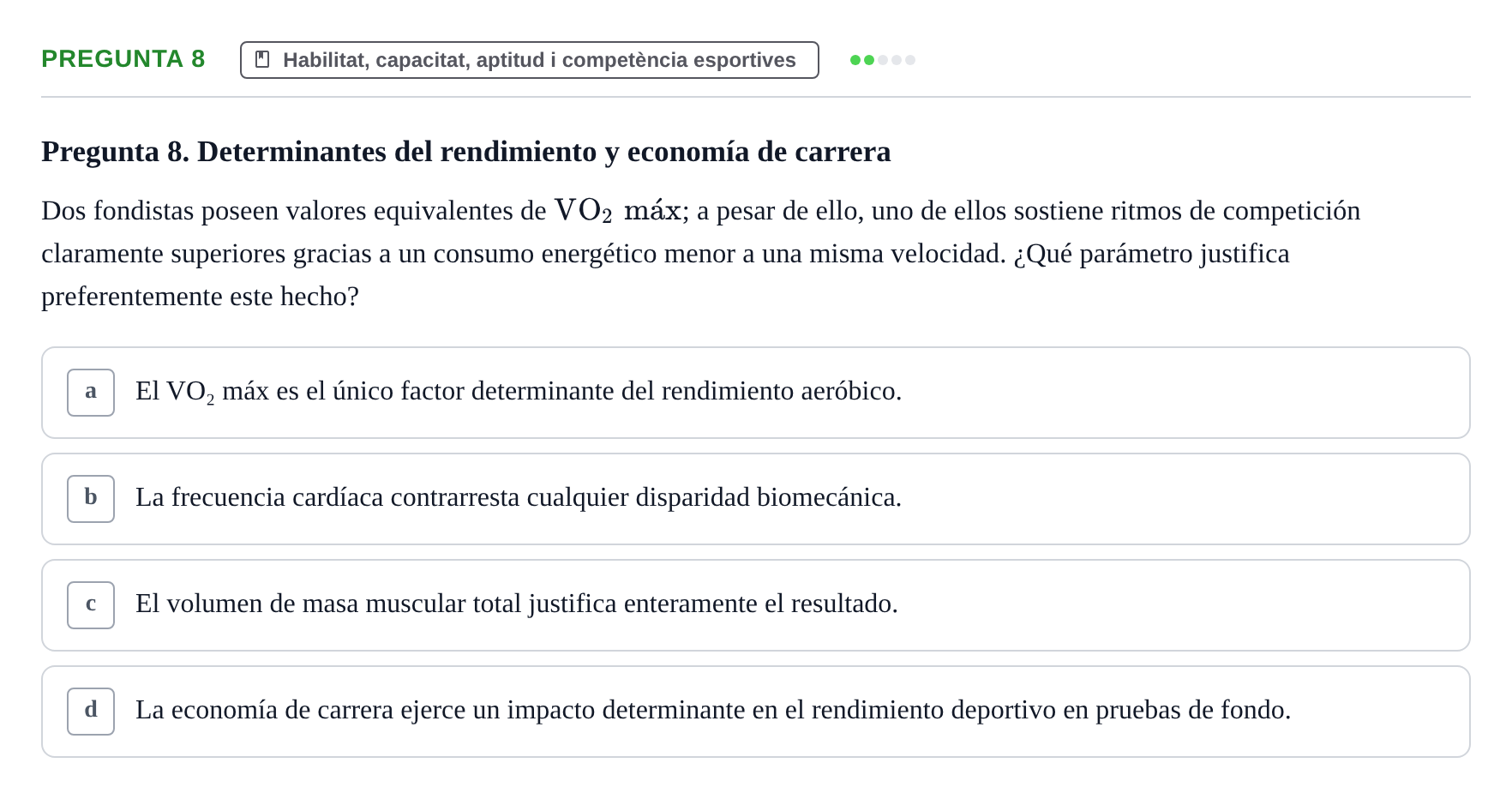 Enunciado: Pregunta 8
