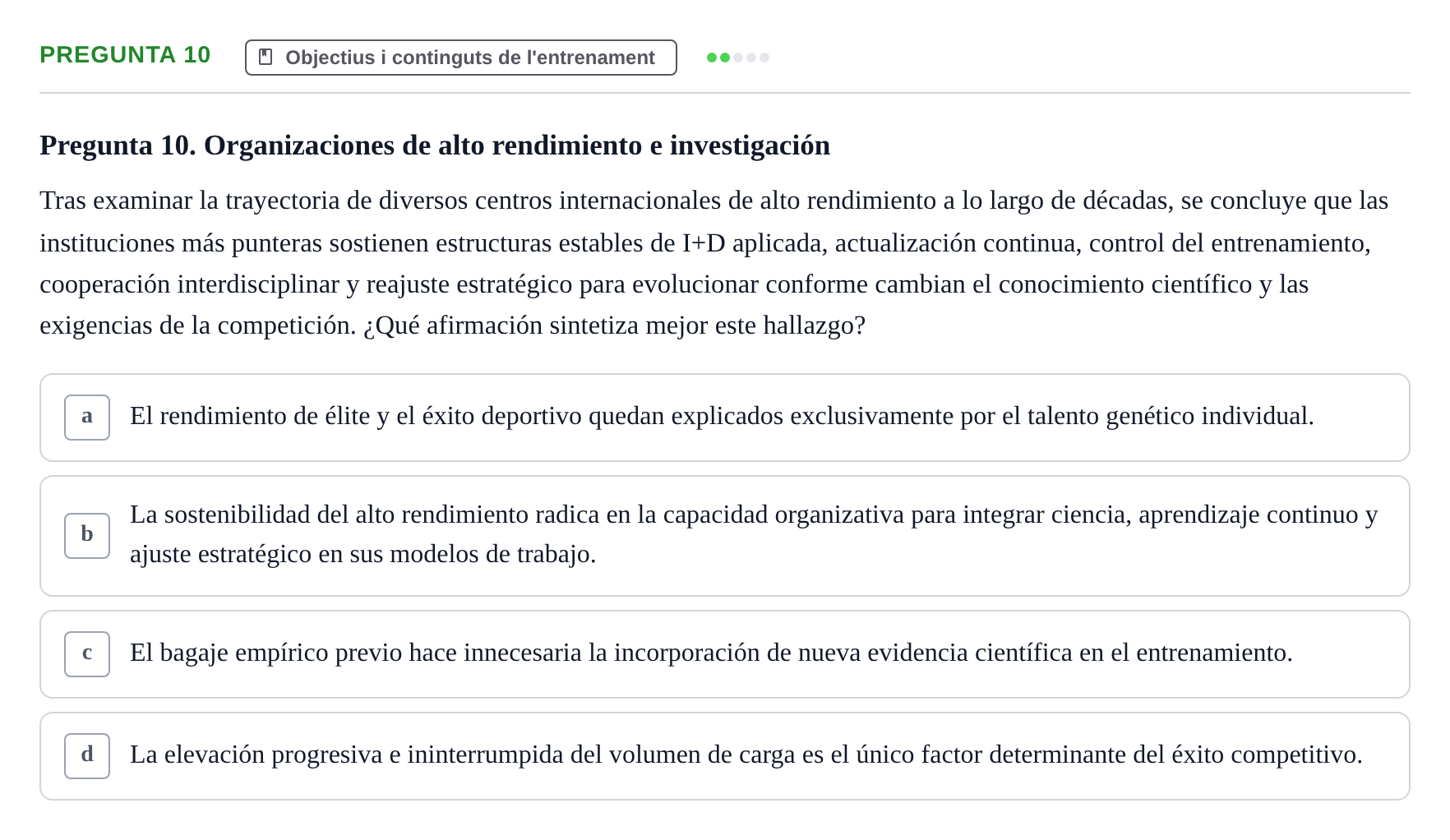 Enunciado: Pregunta 10