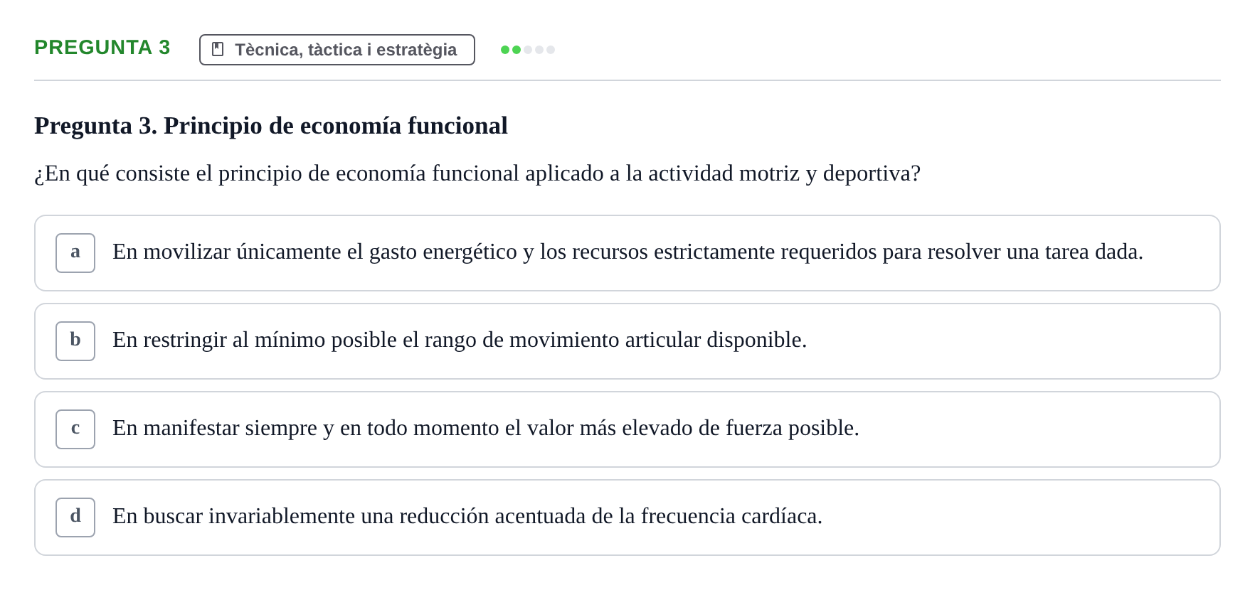 Enunciado: Pregunta 3