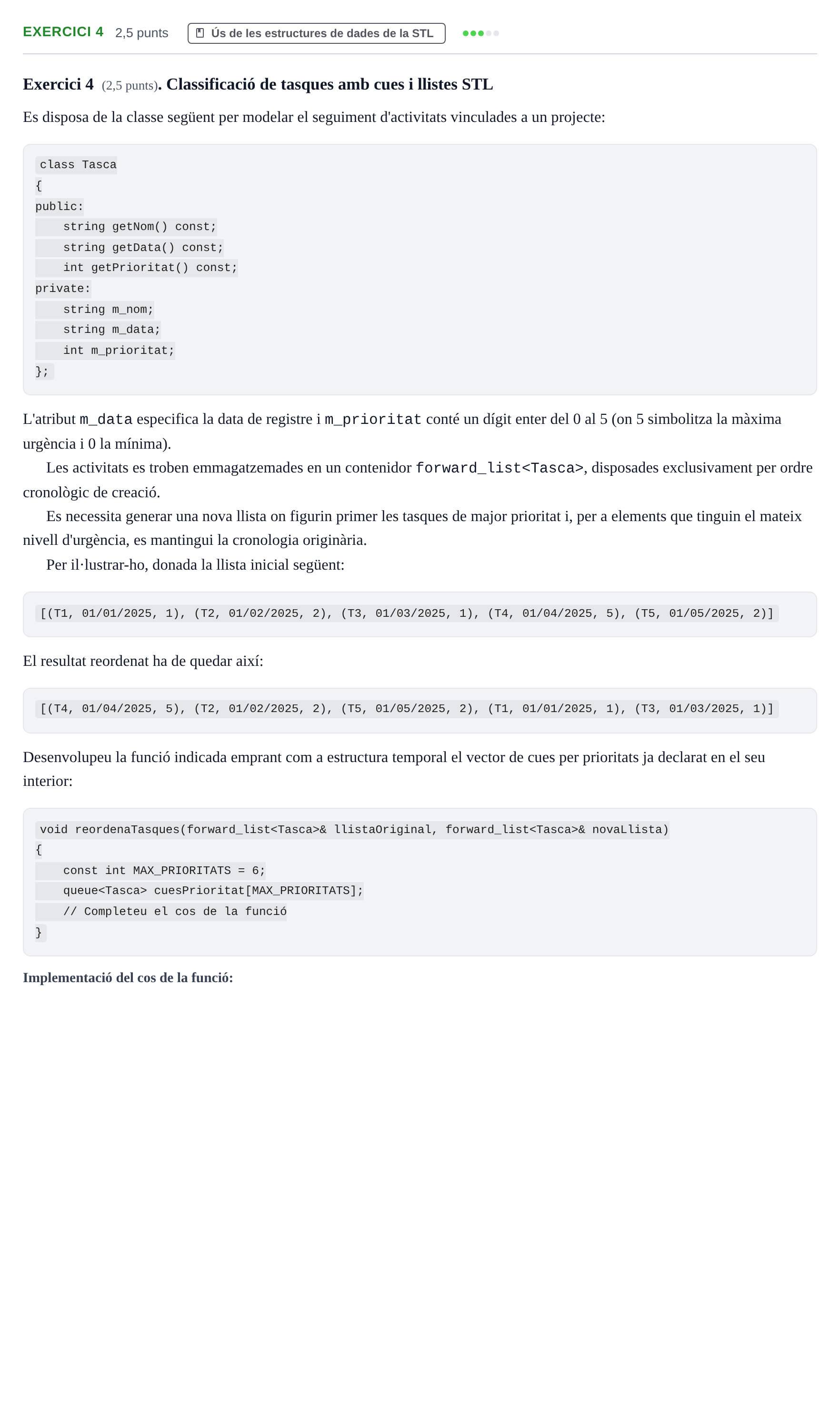 Enunciado: Exercici 4 · Metodologia de la Programació UAB 2024