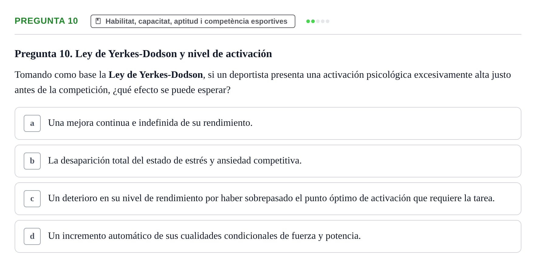 Enunciado: Pregunta 10