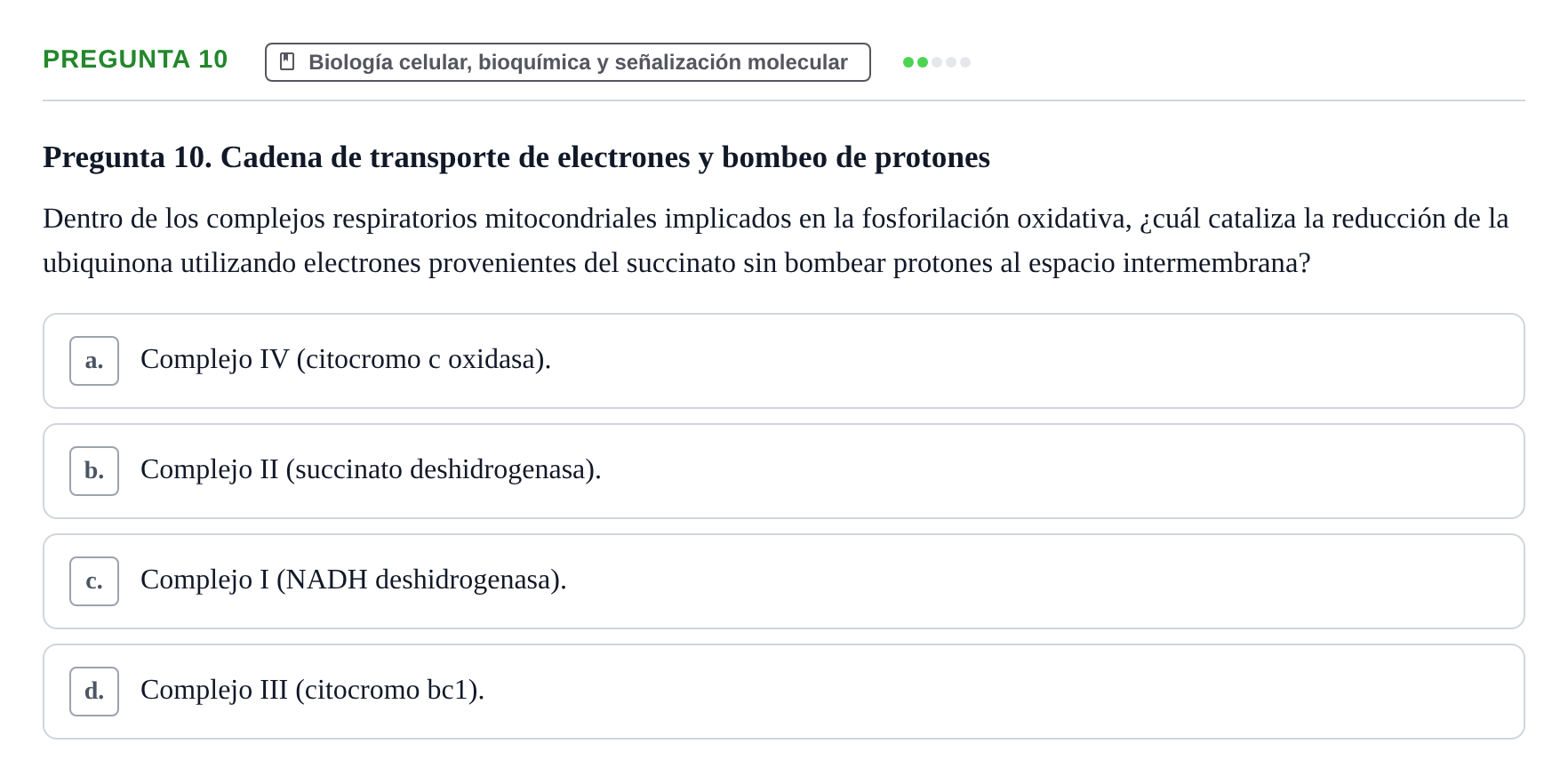 Enunciado: Pregunta 10