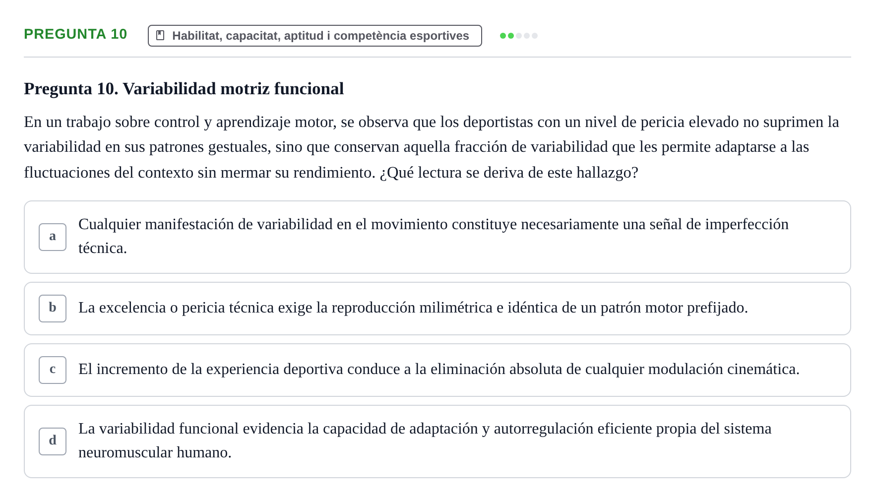 Enunciado: Pregunta 10