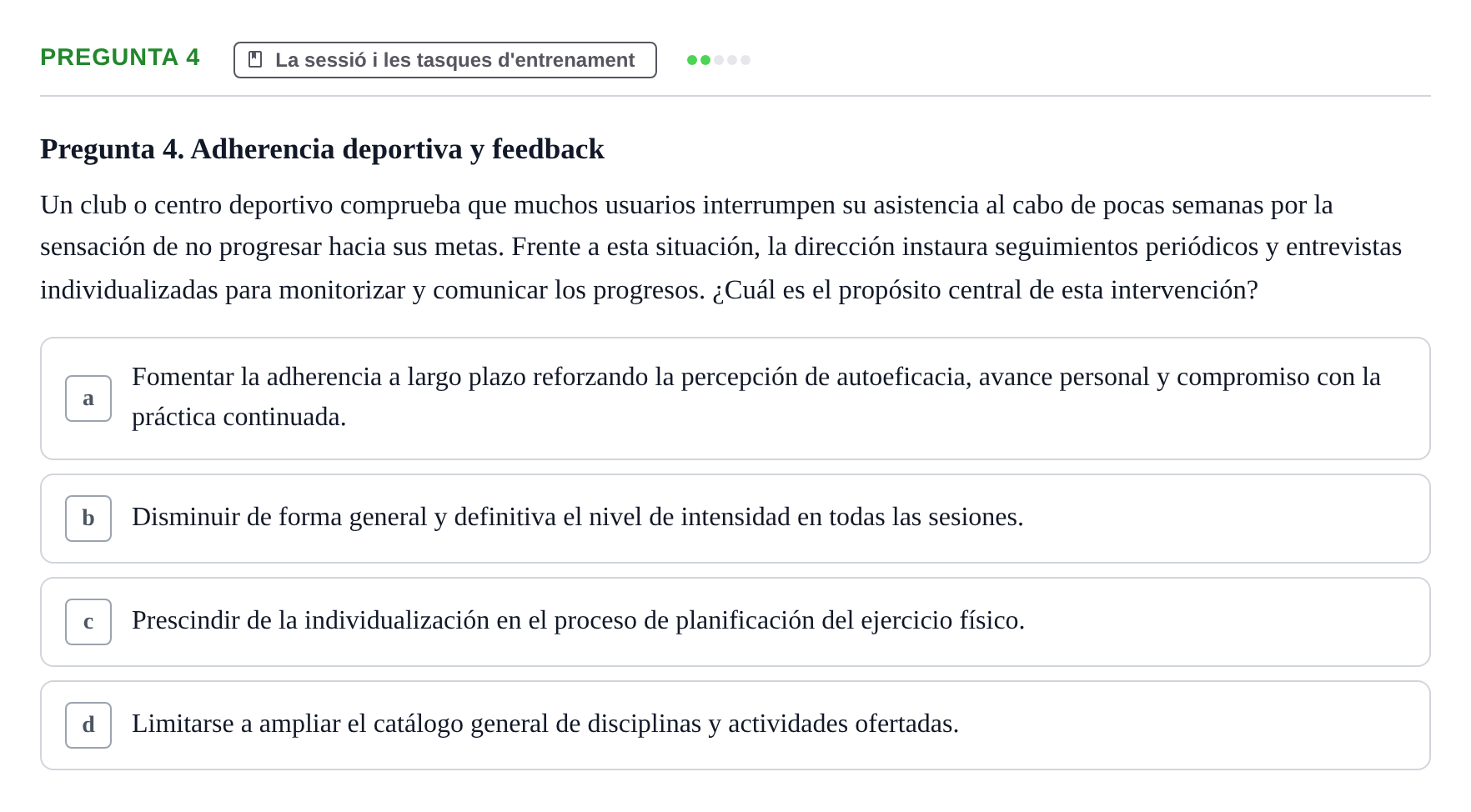 Enunciado: Pregunta 4