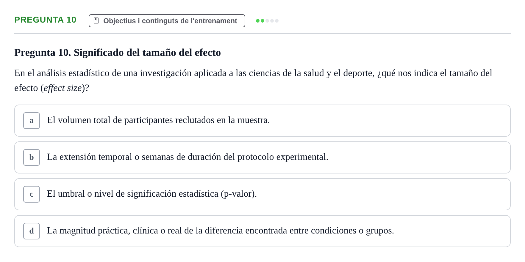 Enunciado: Pregunta 10