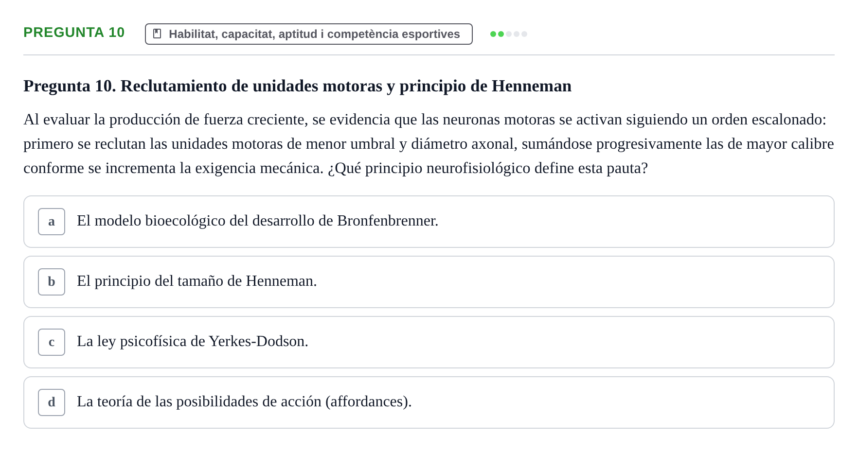 Enunciado: Pregunta 10