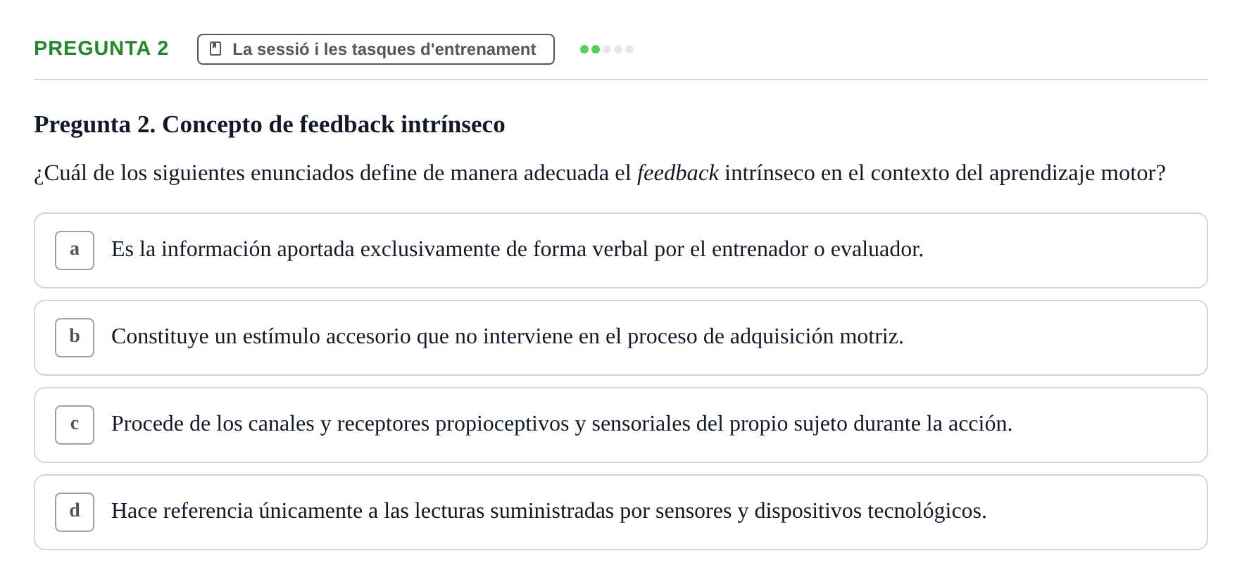 Enunciado: Pregunta 2
