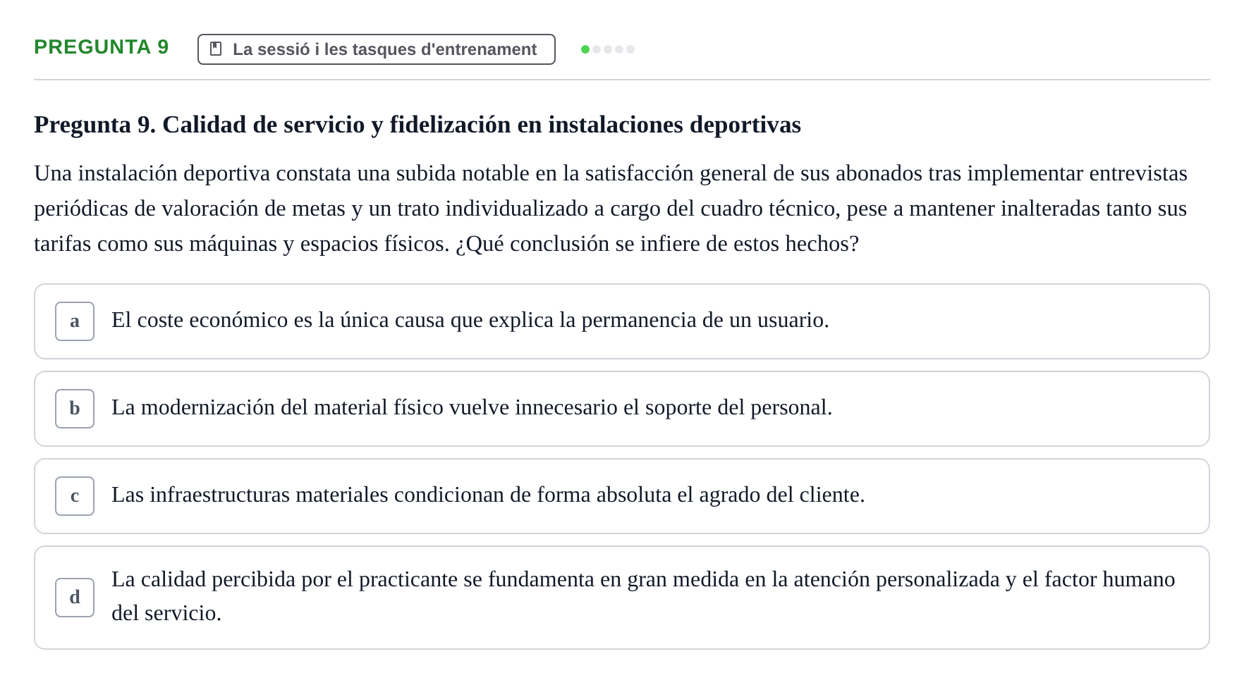 Enunciado: Pregunta 9