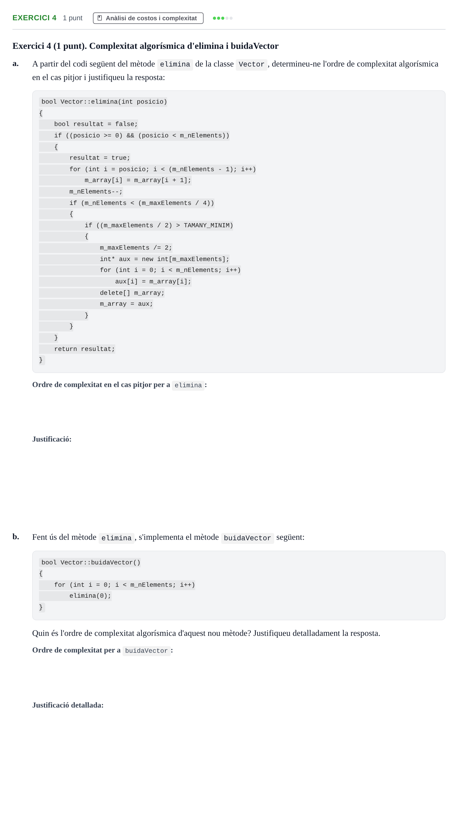 Enunciado: Exercici 4 · Metodologia de la Programació UAB 2018